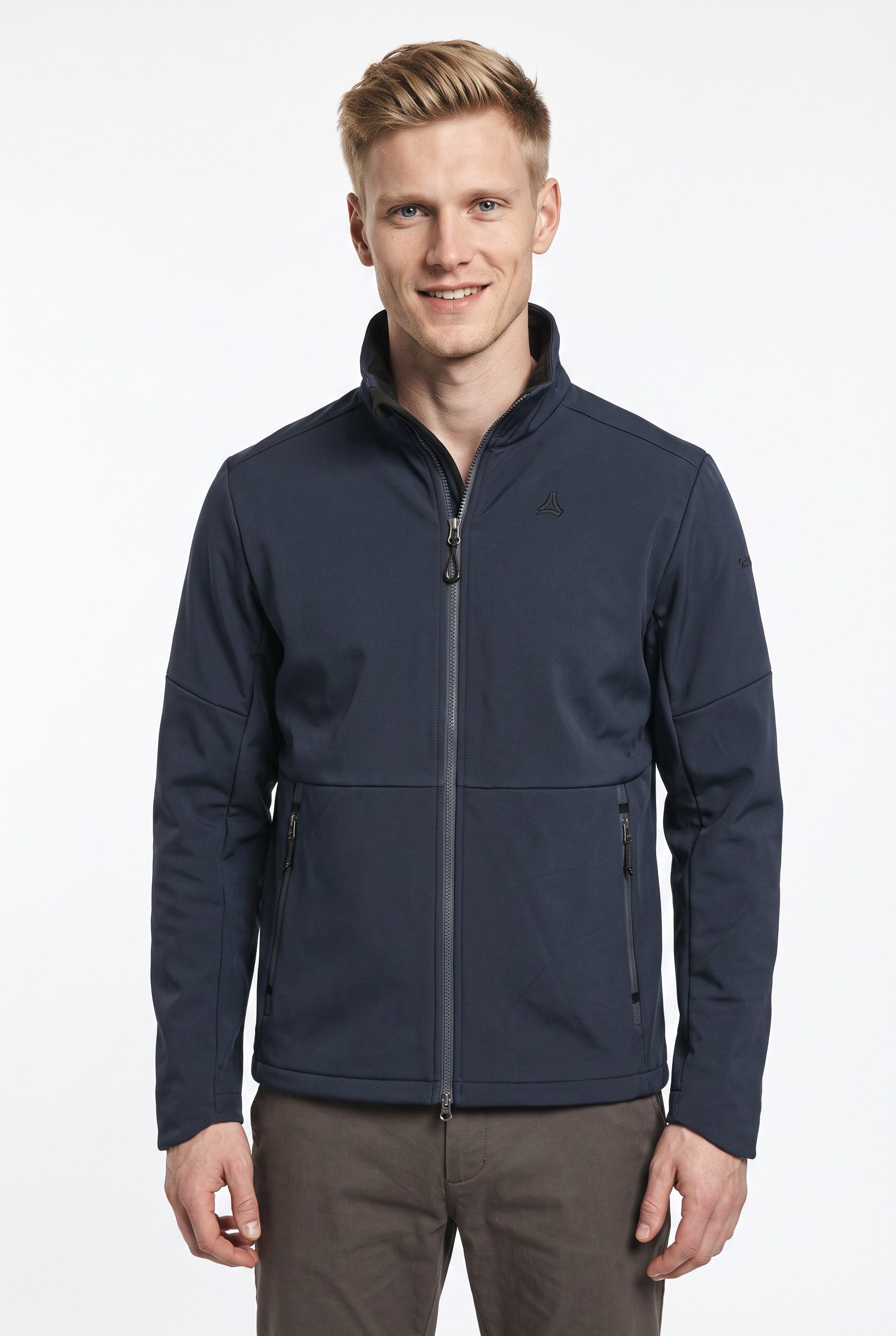 Schöffel Softshelljacke wasser- und windabweisend, mit Polyesterfutter, aus Polyester