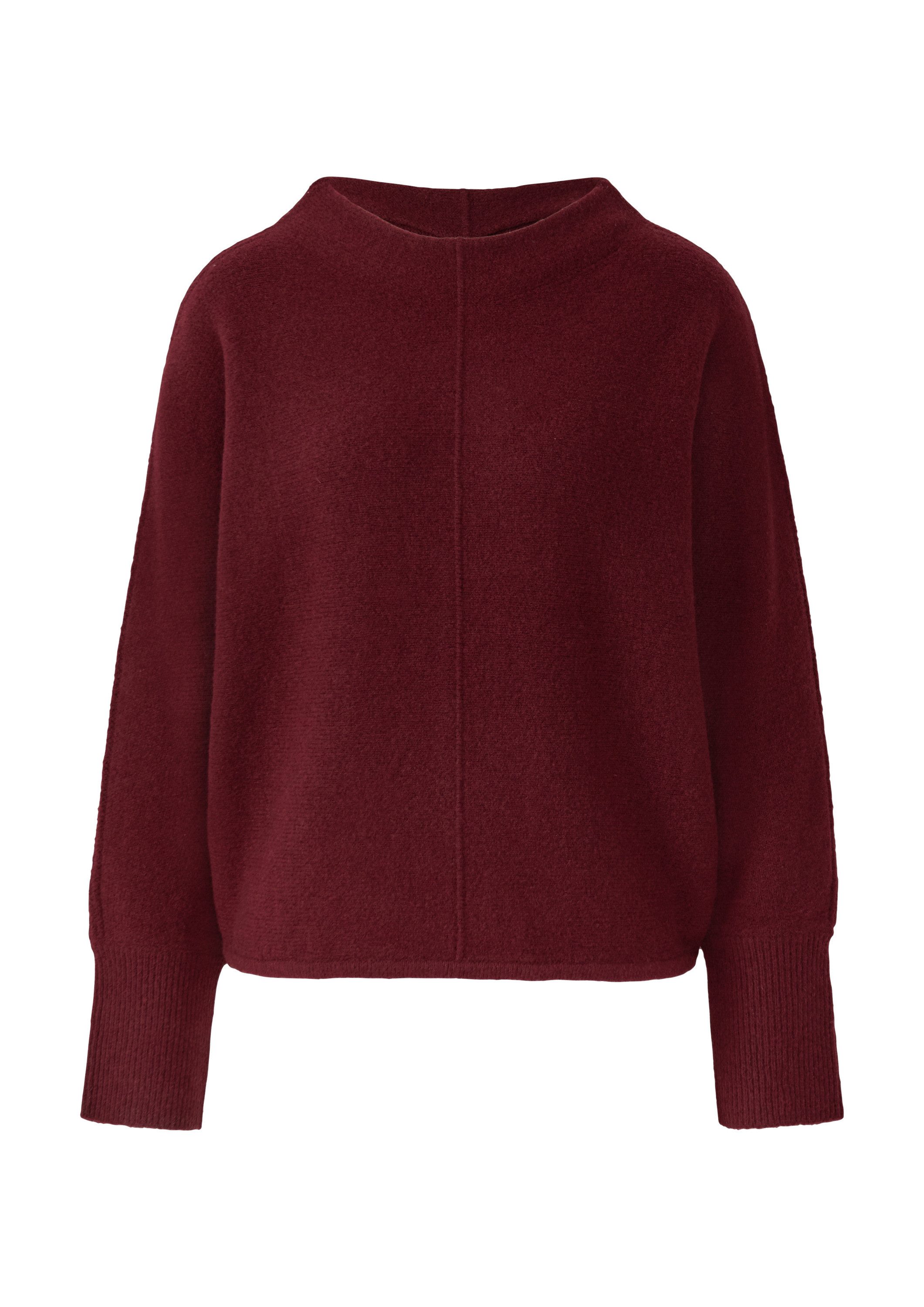 s.Oliver Longpullover Strickpullover Strickpullover mit Stehkragen günstig online kaufen