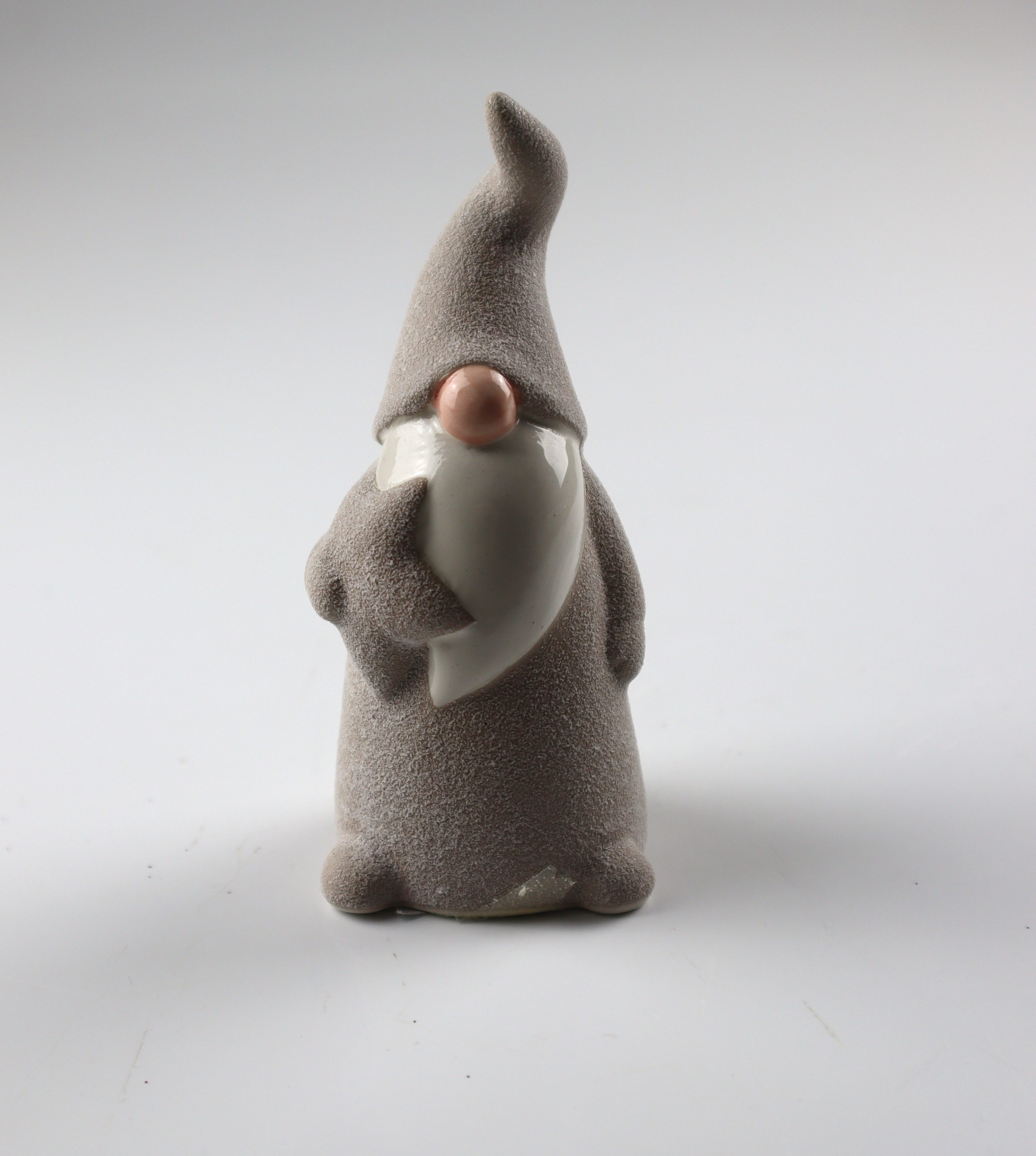 AM Design Dekofigur Dekoobjekt aus Steingut, 3er Set, BxH: 4,8x12 cm