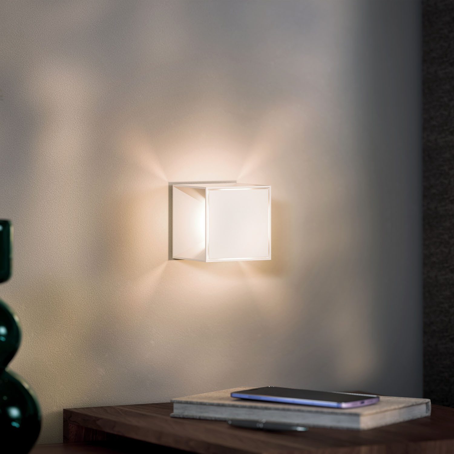 SIGOR LED Tischleuchte Akku-Tischleuchte mini, Dimmbar, LED fest integriert, Warmweiß
