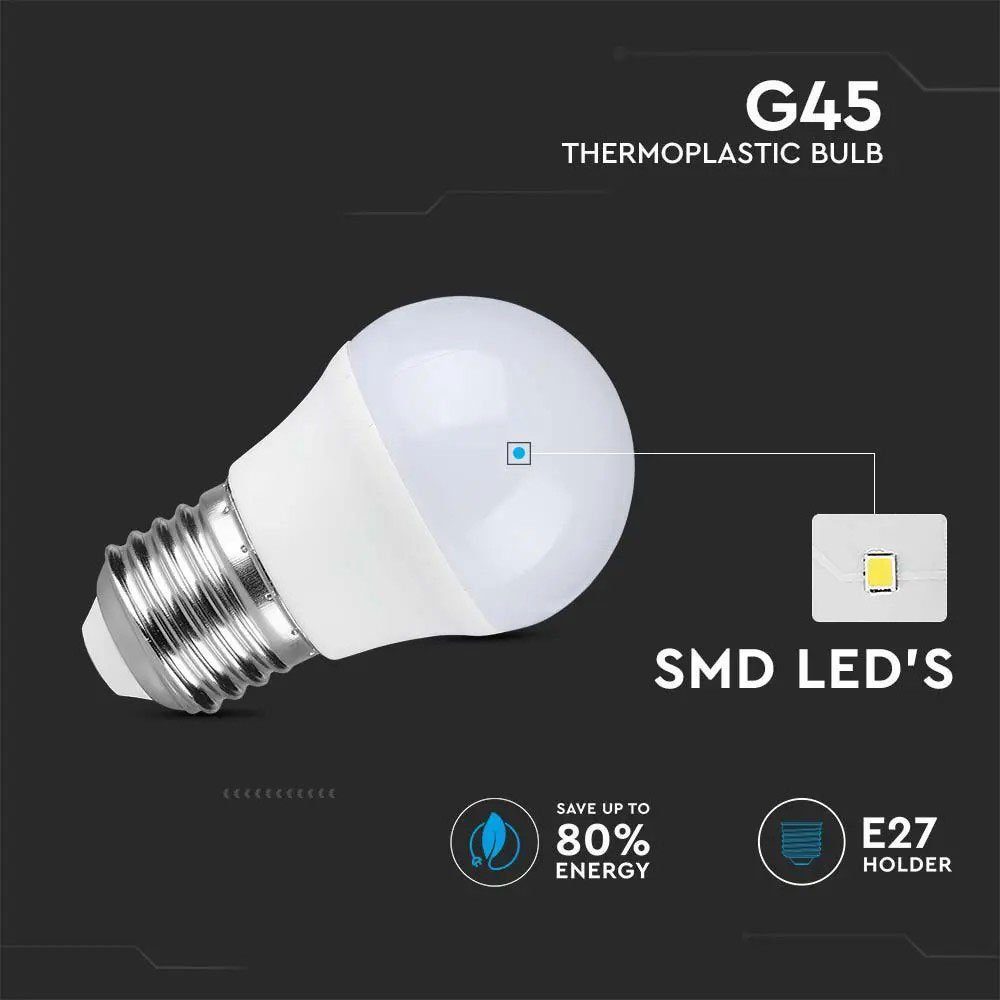 3,7 Lampe LED-Leuchtmittel, Watt Lumen 320 warmweiß Leuchtmittel LED etc-shop E27 Glühbirne