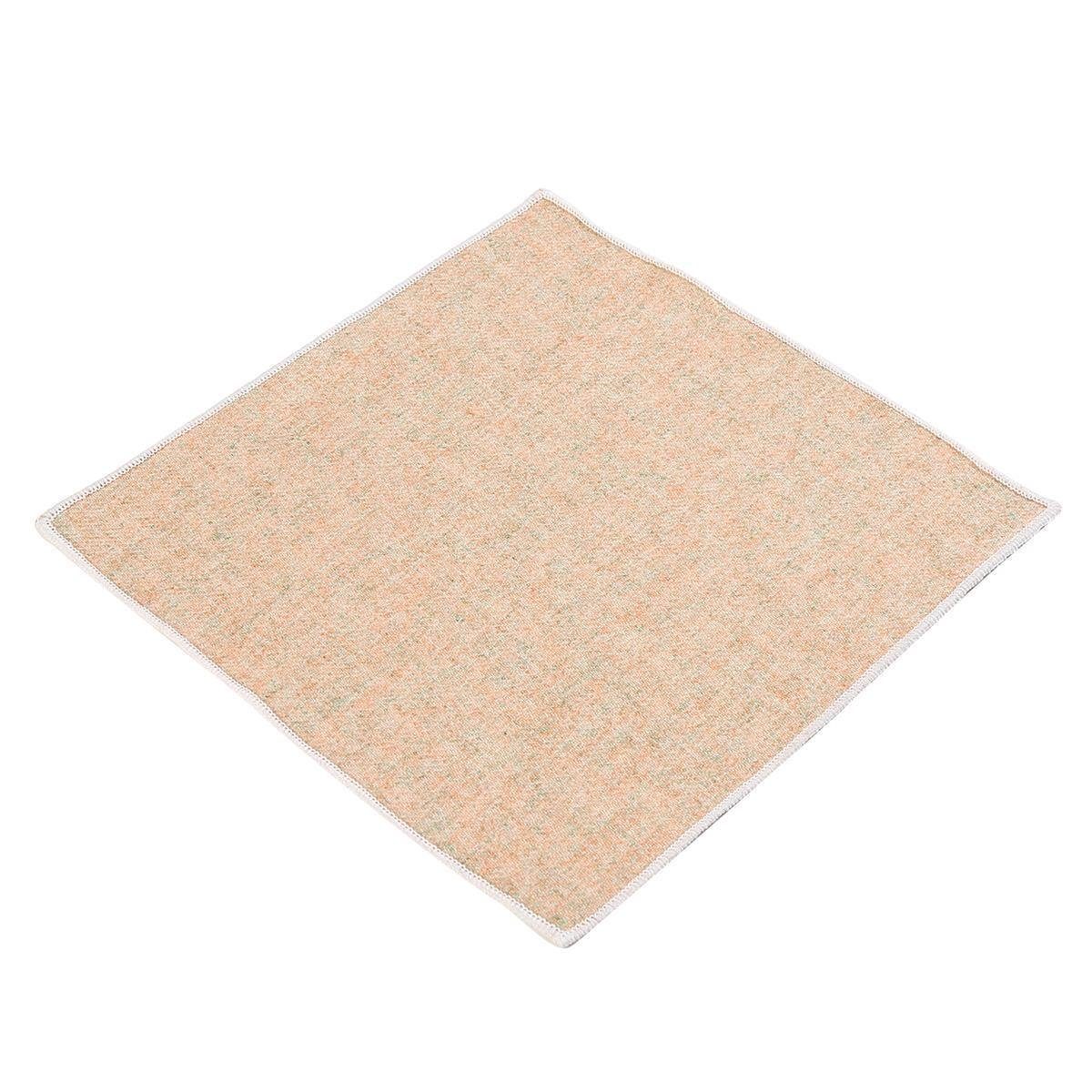 DonDon Einstecktuch DonDon Einstecktuch Tweed Style einfarbig, (Packung, 1-St), zum Falten, Tweed-Look