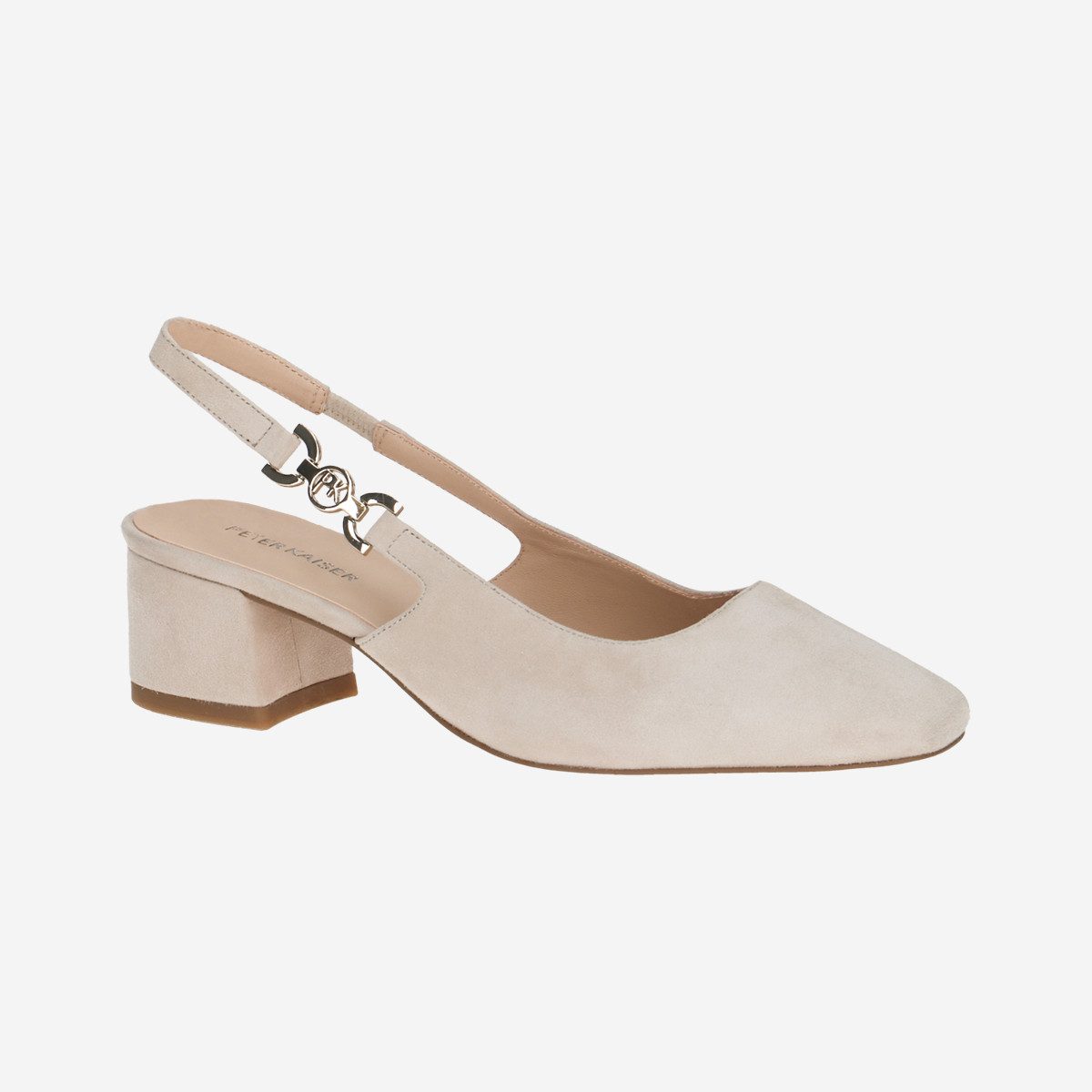 Peter Kaiser Peter Kaiser 79541 318, Peeptoes & Slingpumps, Beige, Damen Pe günstig online kaufen