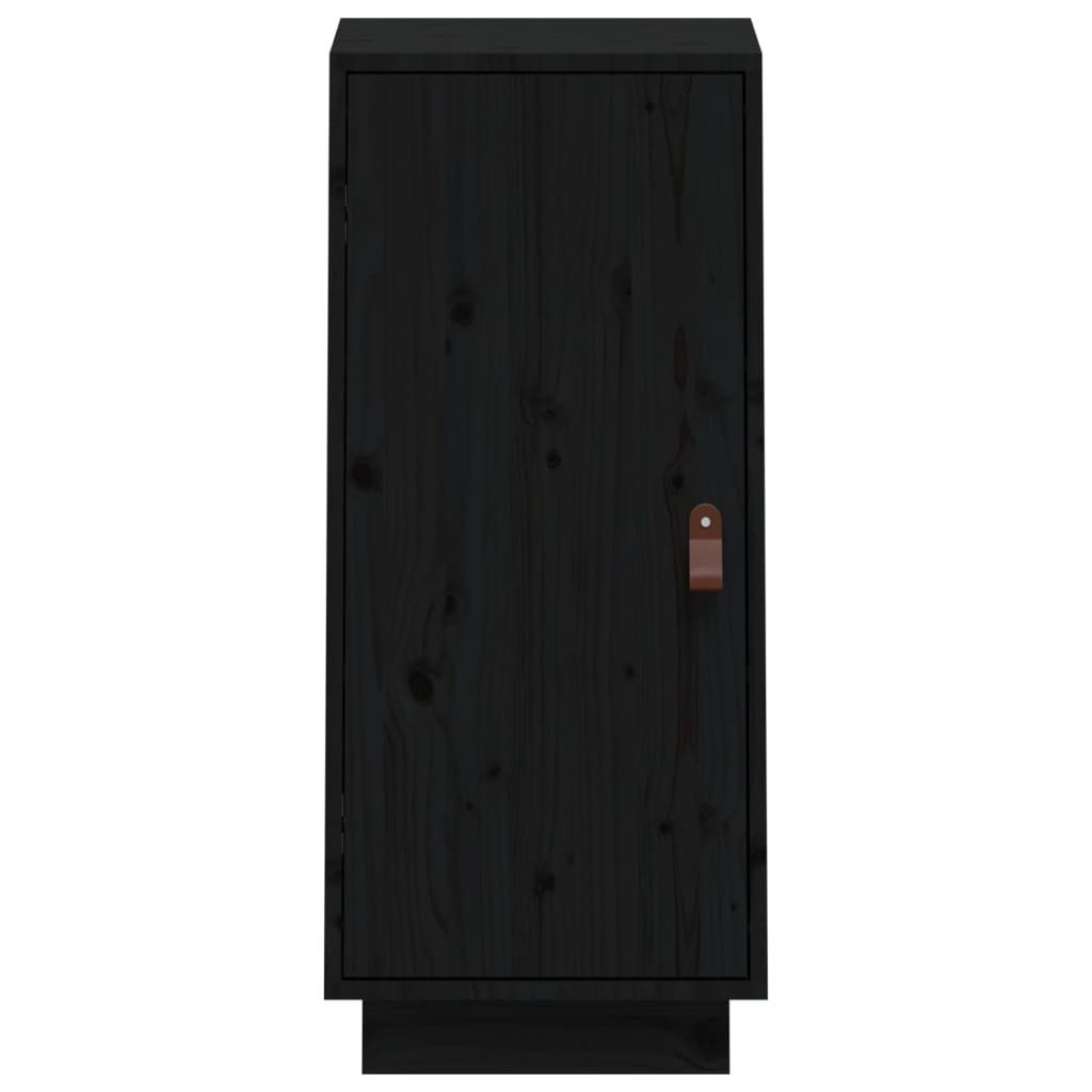 vidaXL Sideboard Sideboard Schwarz 34x40x75 cm günstig online kaufen