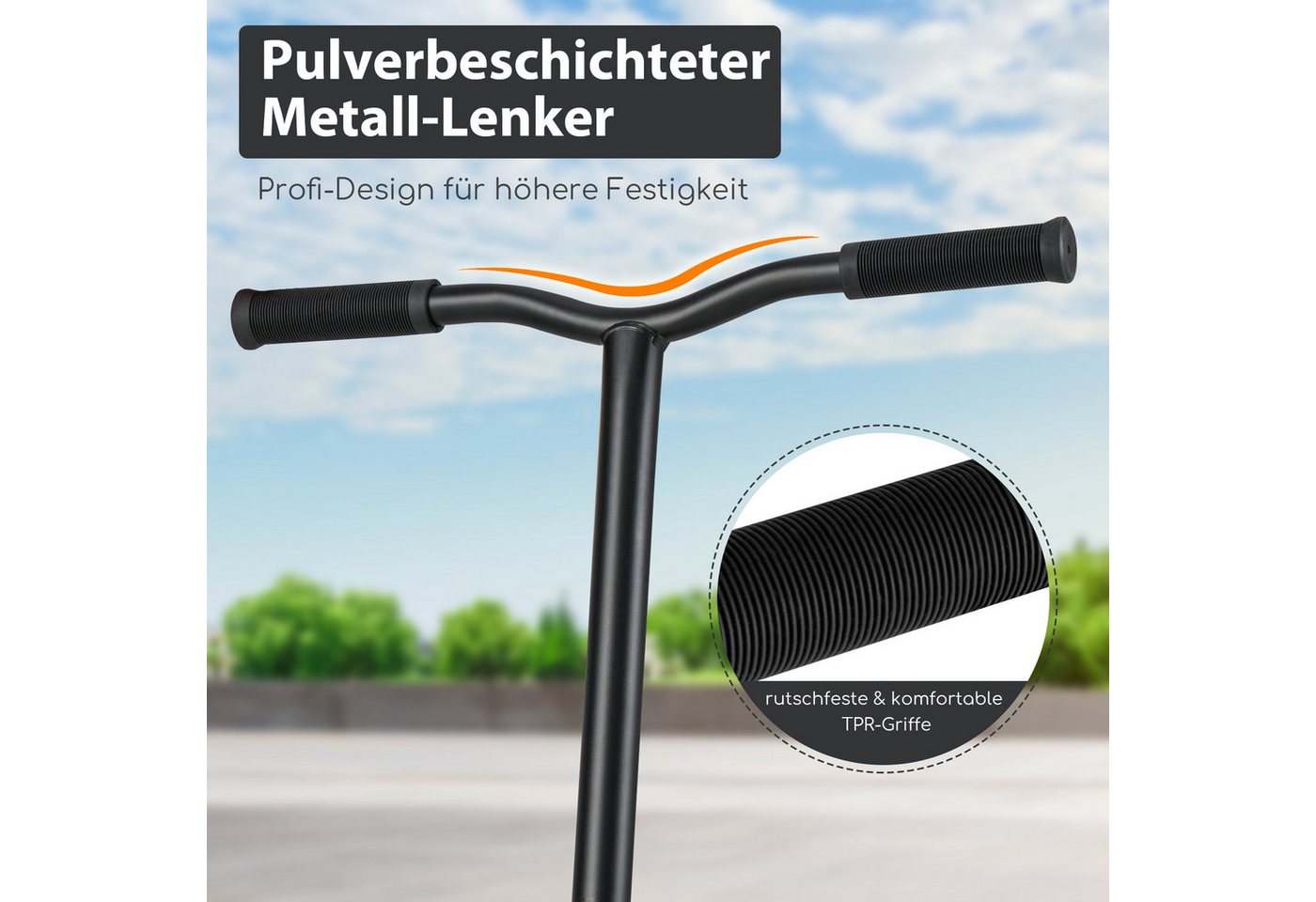 Thumbnail - COSTWAY Scooter, Stuntscooter 360°-Lenker, ABEC-7, Pro