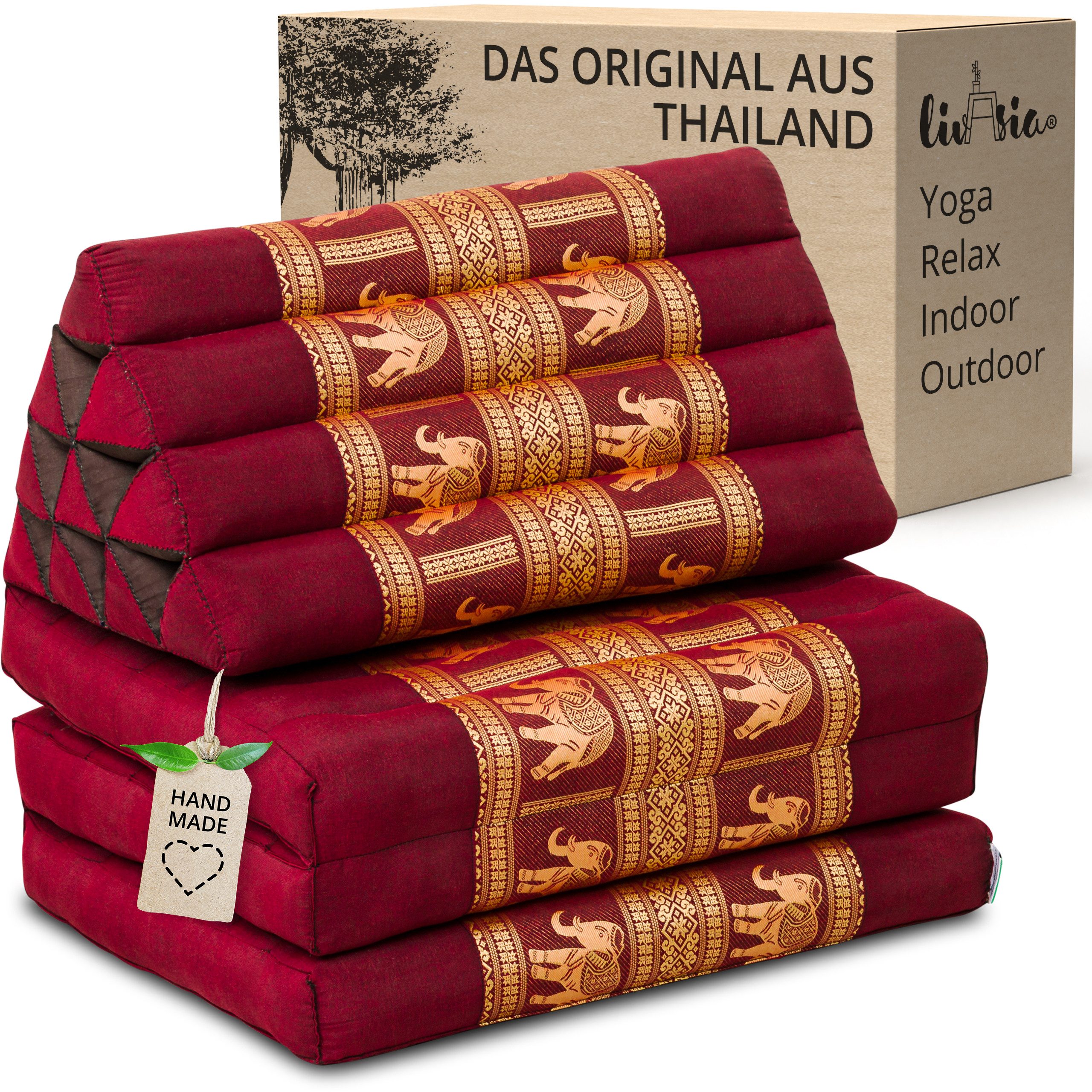 livasia Sitzsack Thaikissen 3 Auflagen (Deluxe) vegan günstig online kaufen