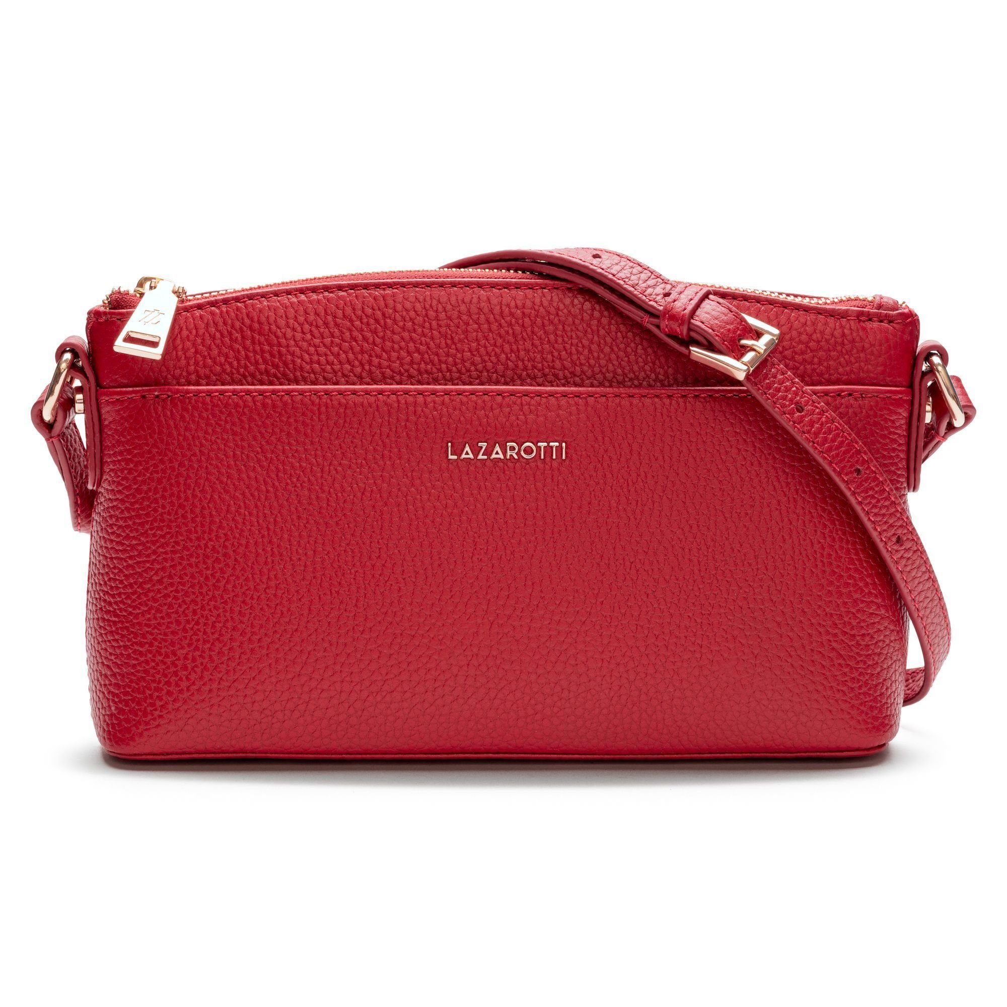 Lazarotti Umhängetasche Bologna Leather, Leder