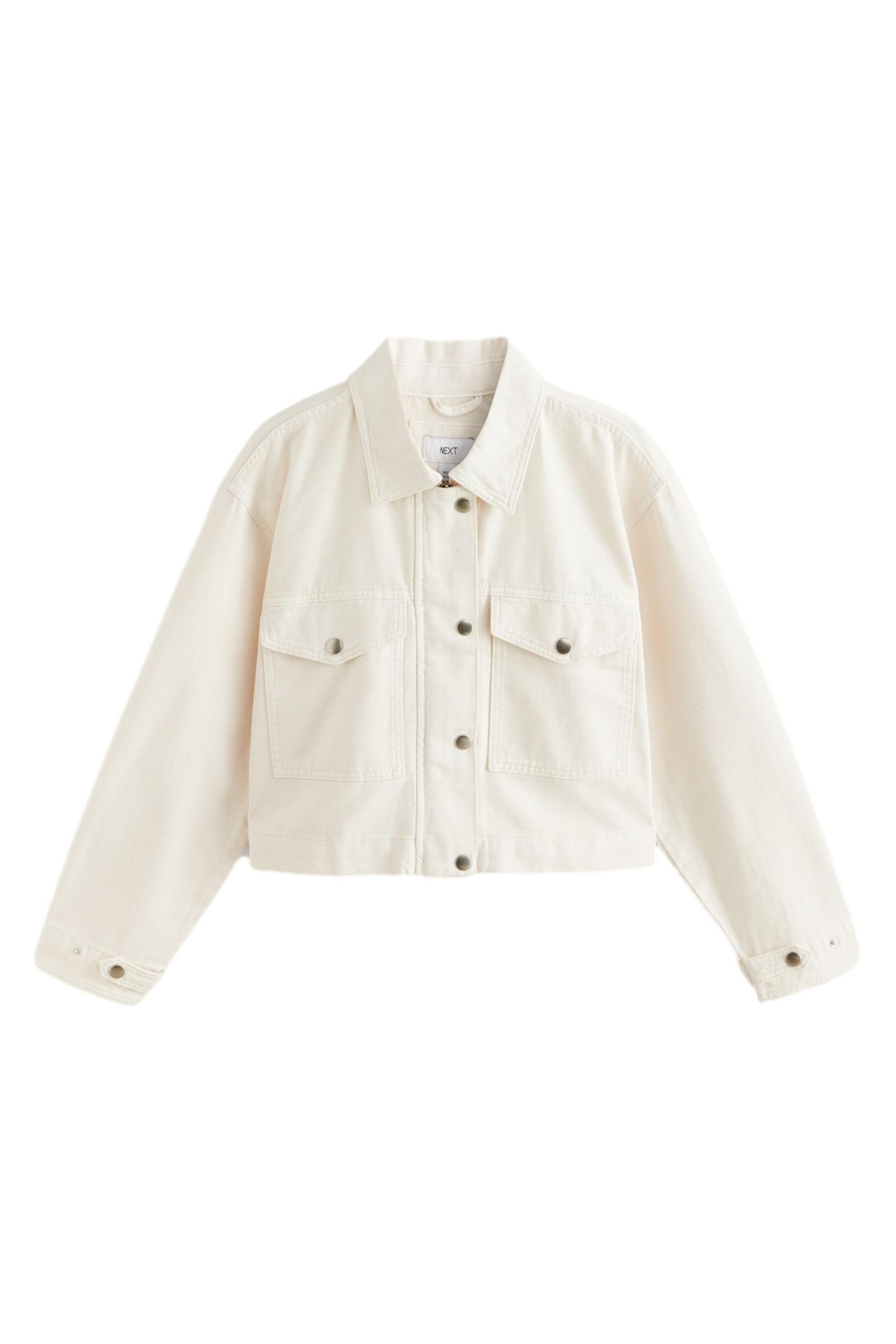 Next Kurzjacke Verkürzte Jacke mit Print, Kurzgröße (1-St) günstig online kaufen