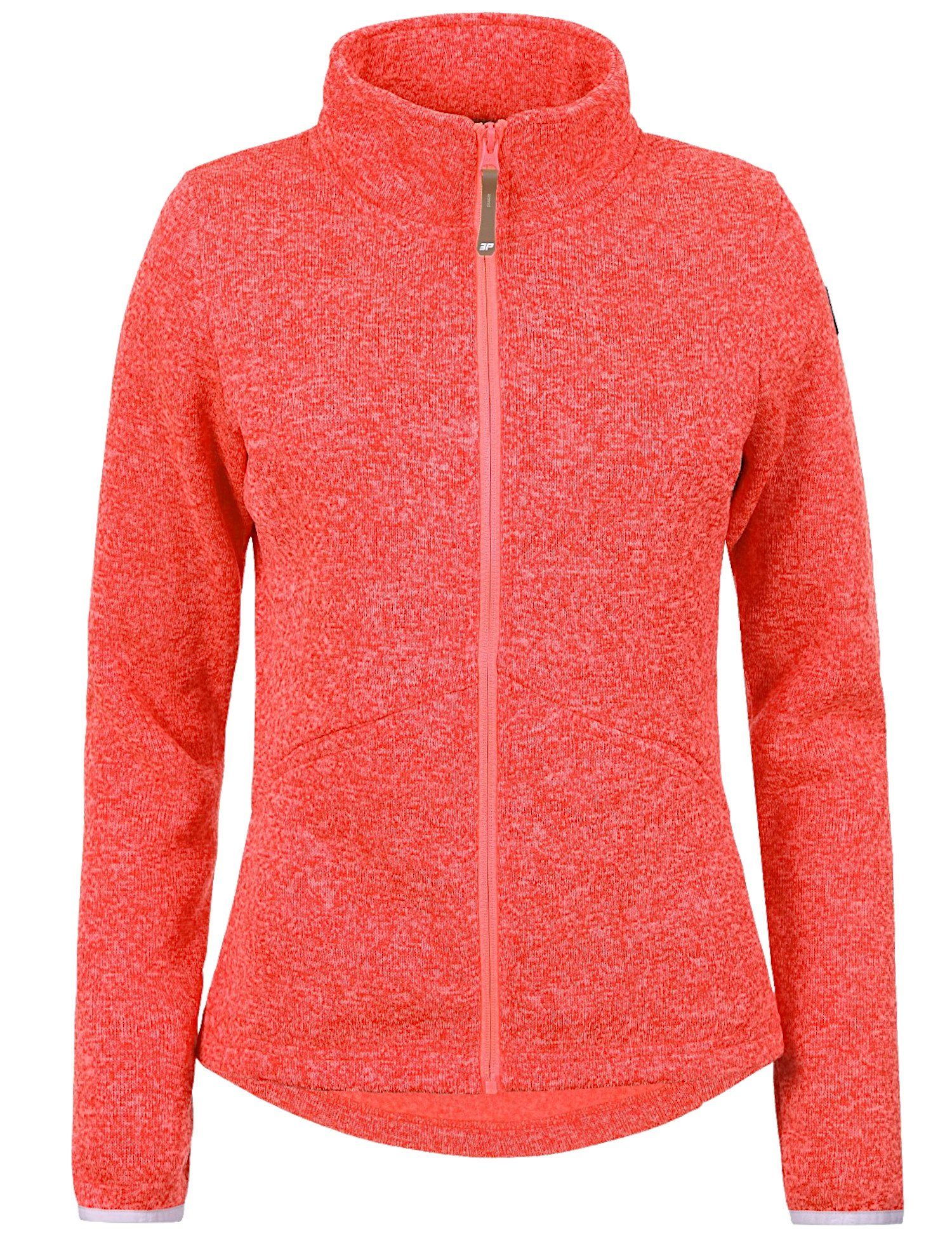 Icepeak Strickfleecejacke Tilde Fleecejacke warme Midlayer, mit Fleece  Innenseite