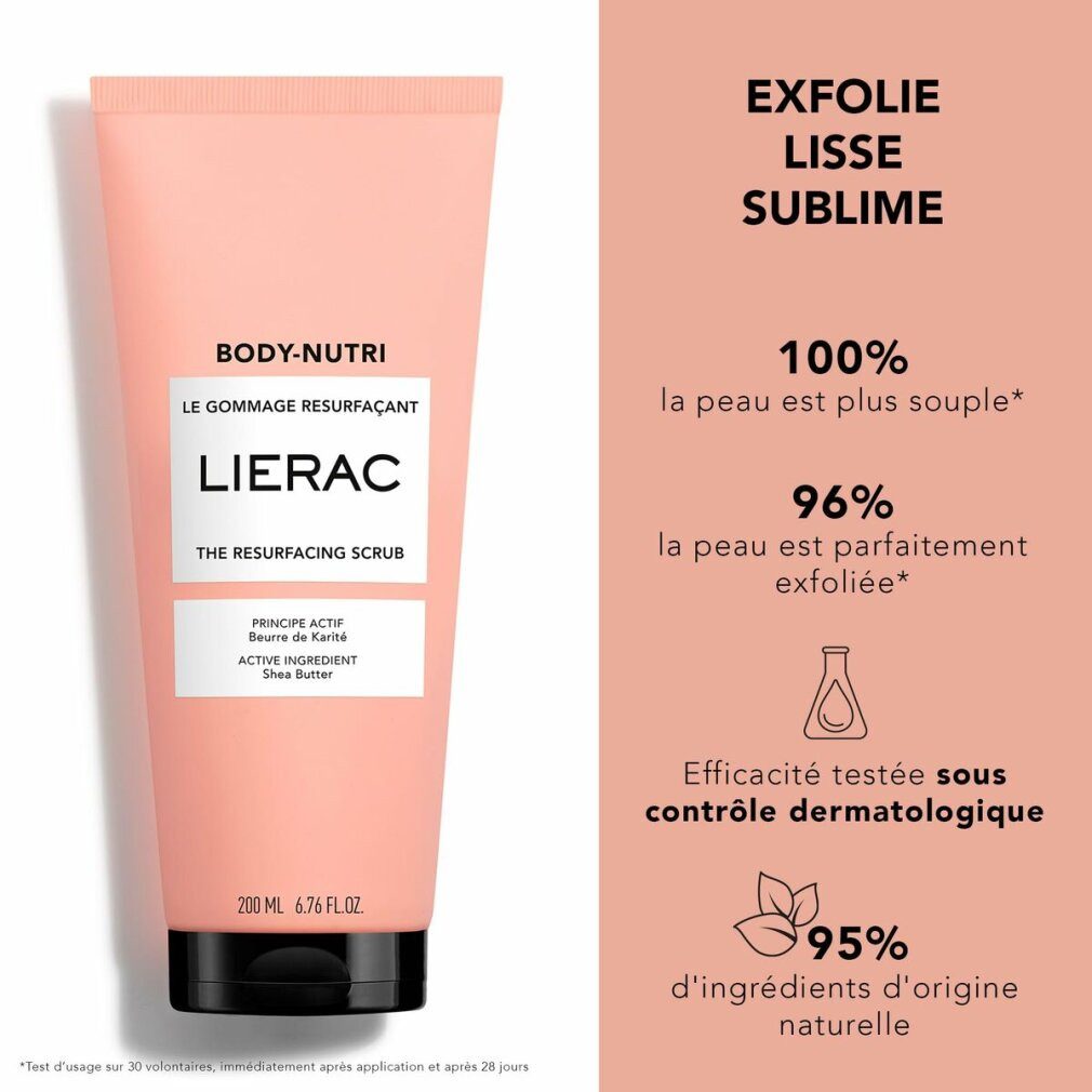 LIERAC Körperpflegemittel BODY-NUTRI regenerierendes Peeling 200 ml
