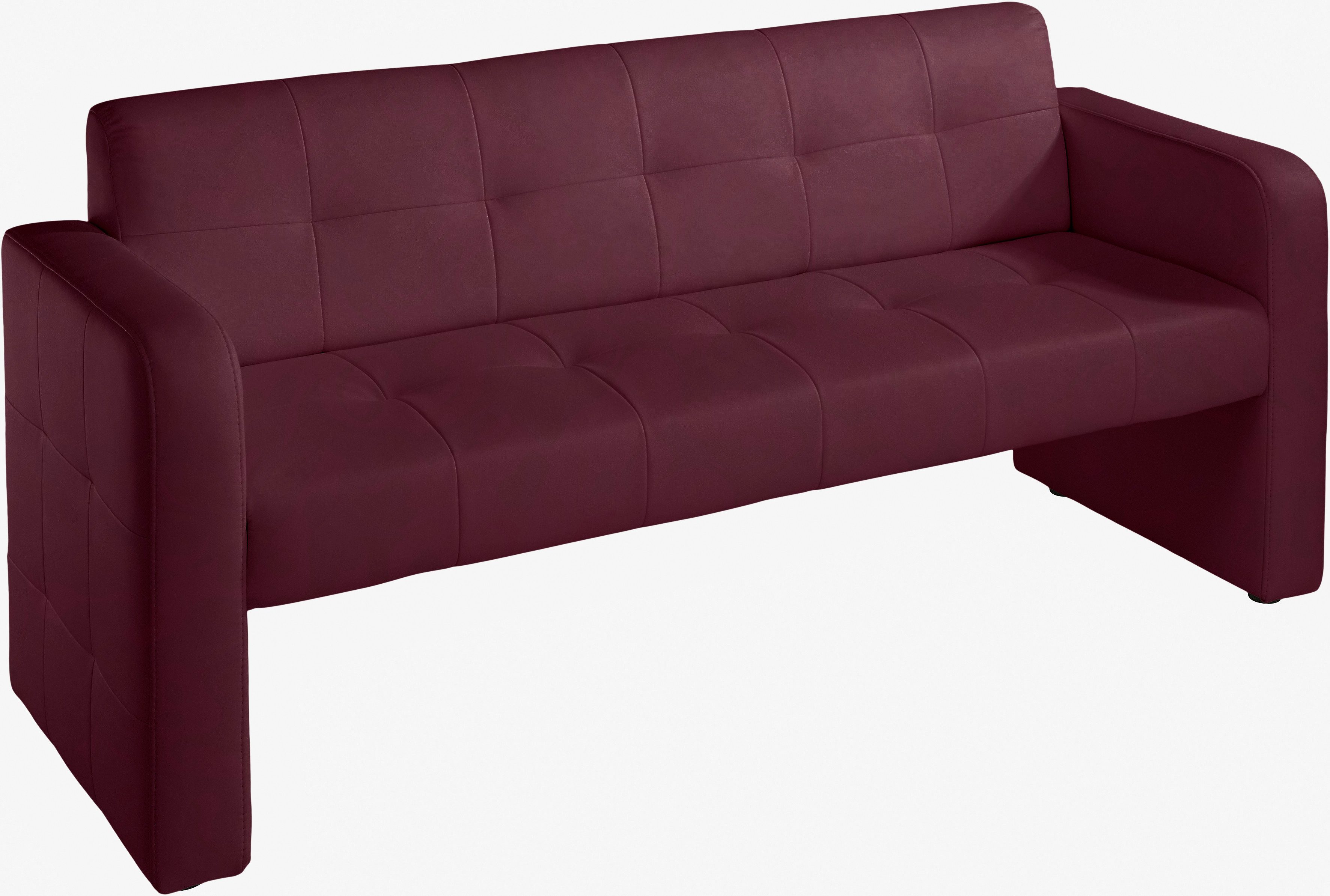 exxpo - sofa fashion Sitzbank Barista Küchensofa, kompakte Stellmaße, Sitzhöhe 49cm, mit Rückenlehne
