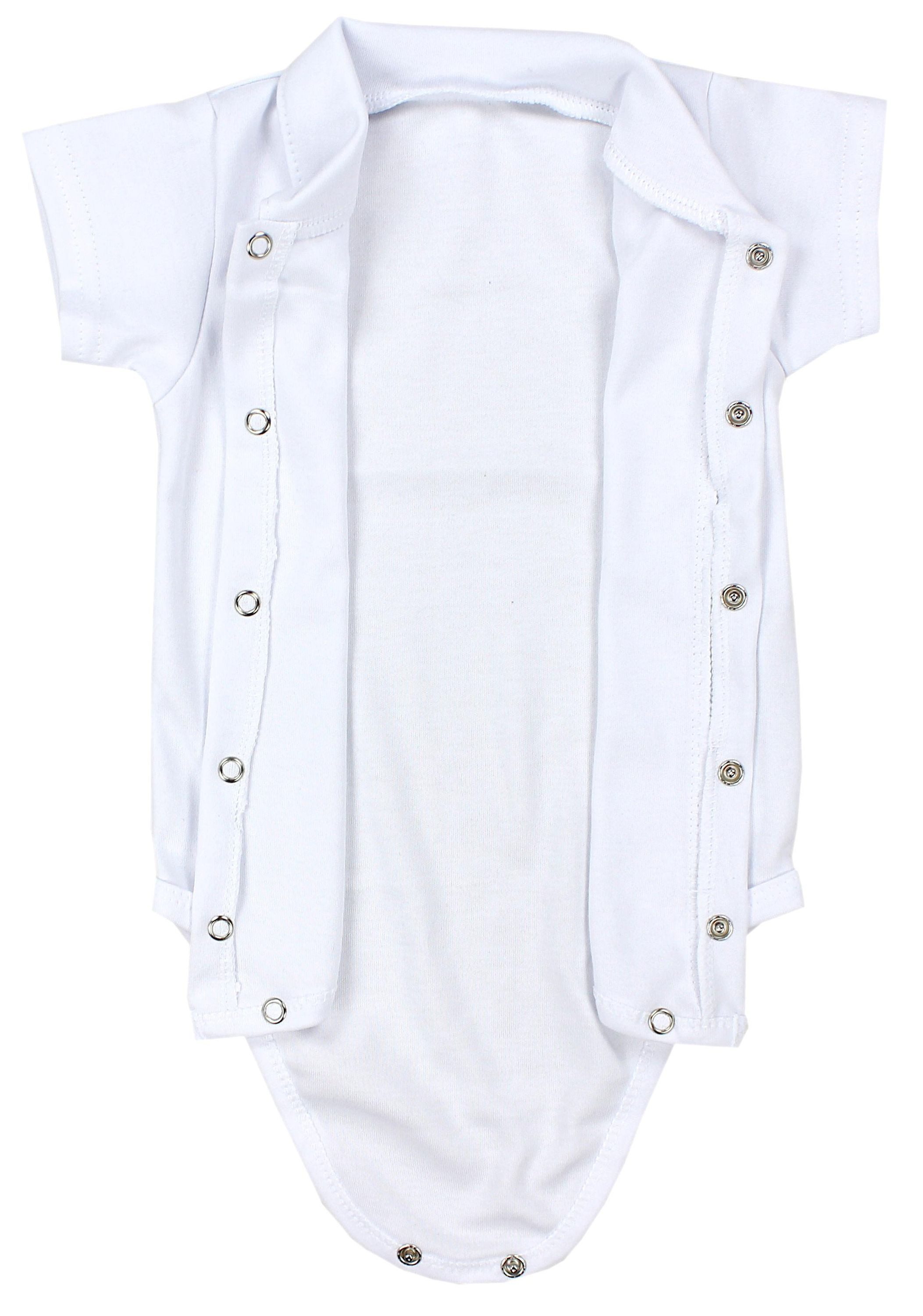 TupTam Langarmbody TupTam Baby Jungen Langarm Kurzarm Body mit Kragen