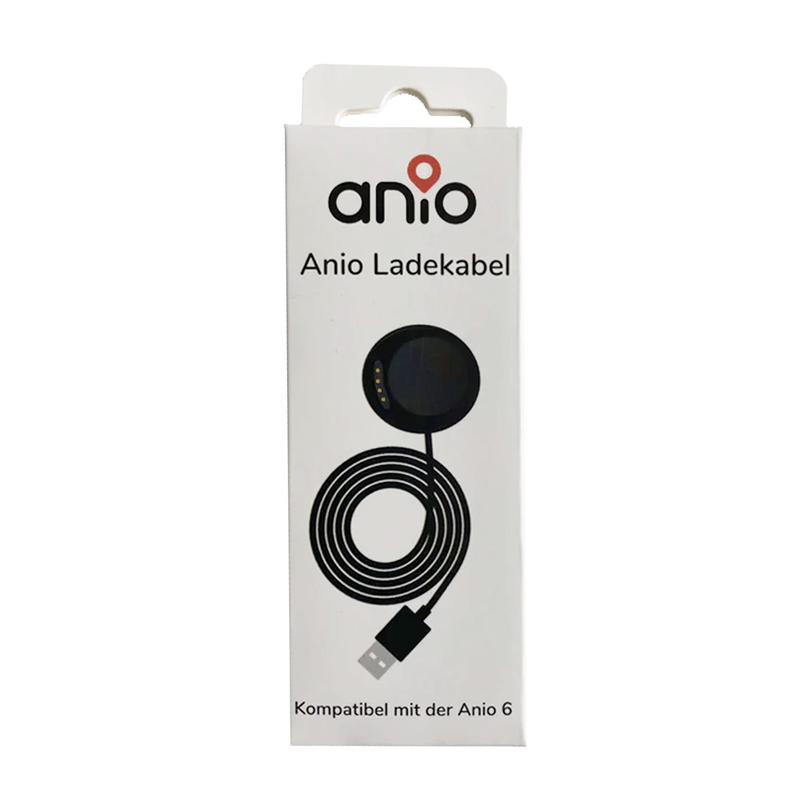 ANIO Smartwatch-Hülle USB-Ladekabel für Anio 6 USB-A Anschluss für Kinder Smartwatch