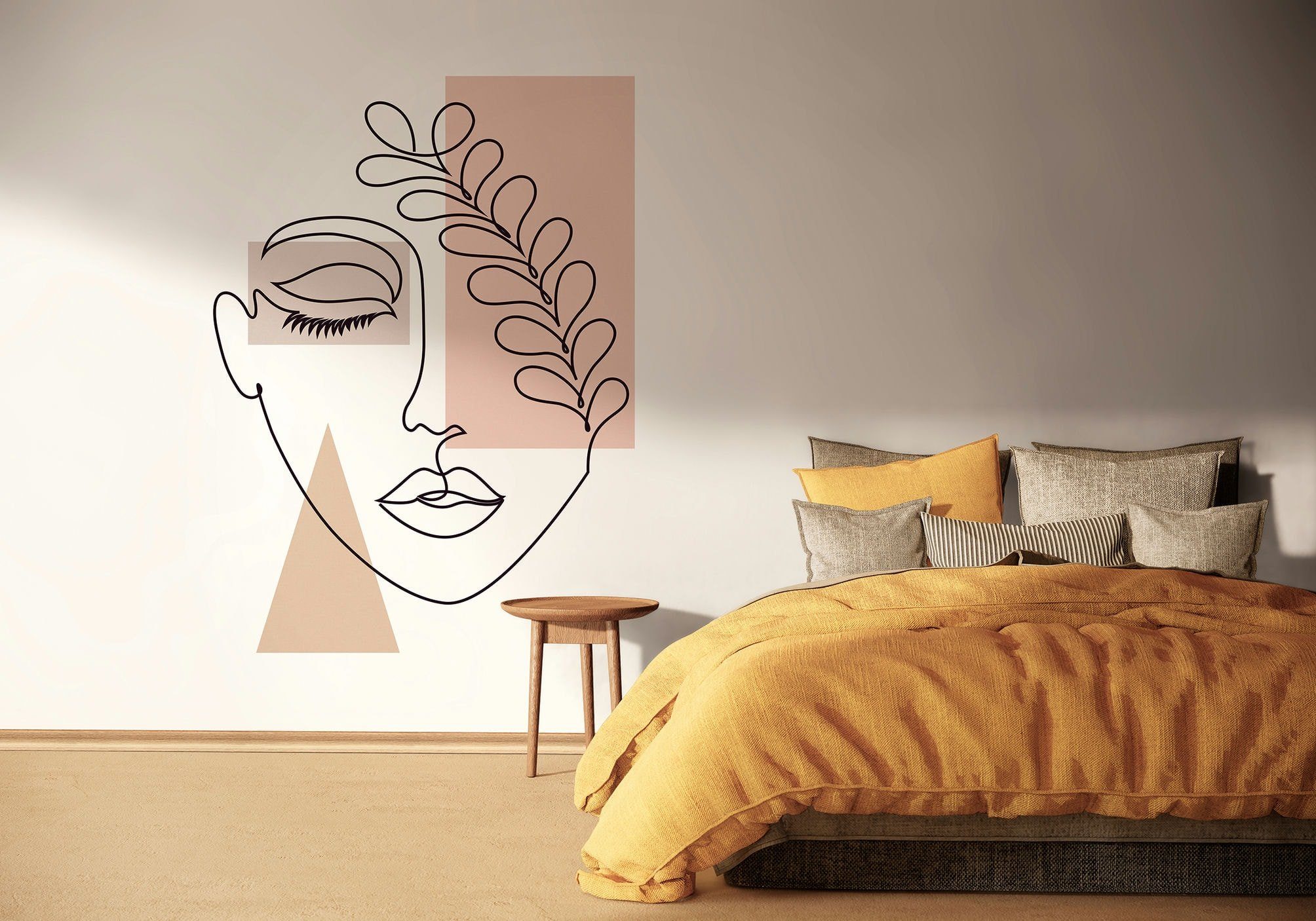 Marburg Fototapete Graphic Art, geometrisch, moderne Vliestapete für Wohnzimmer Schlafzimmer Küche