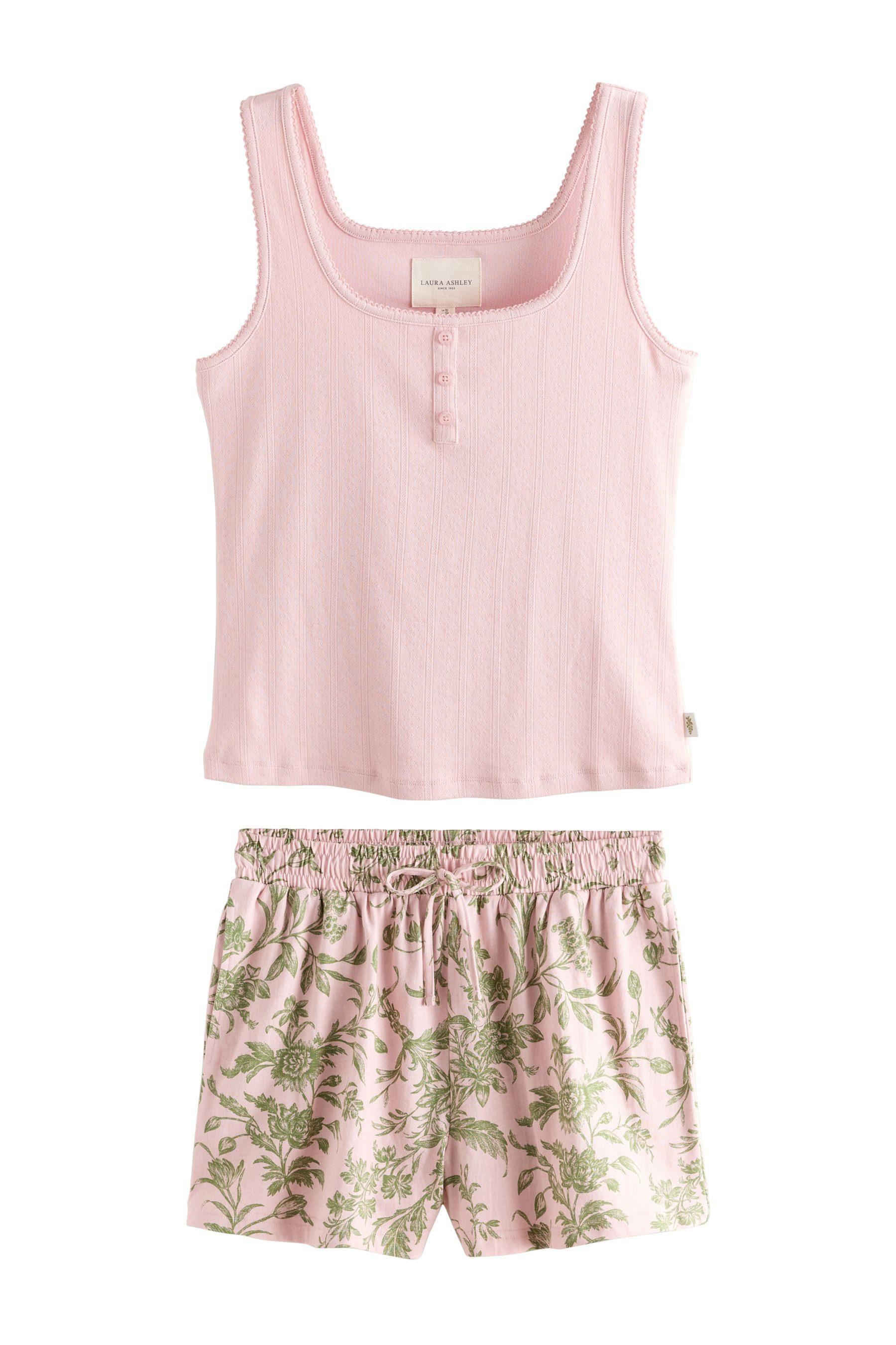 Pyjamashorts Laura Ashley Lloyd Schlafanzug mit Shorts