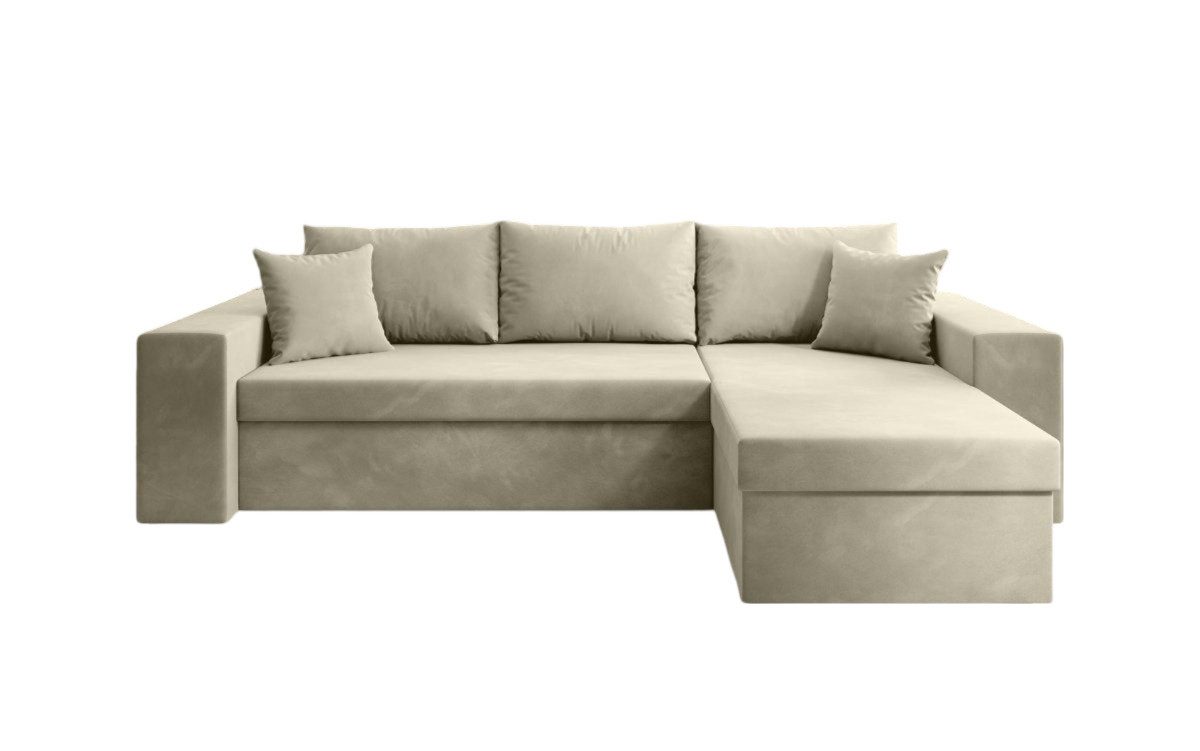 Luxusbetten24 Schlafsofa Designer Sofa Denver, mit Stauraum und Schlaffunkt günstig online kaufen