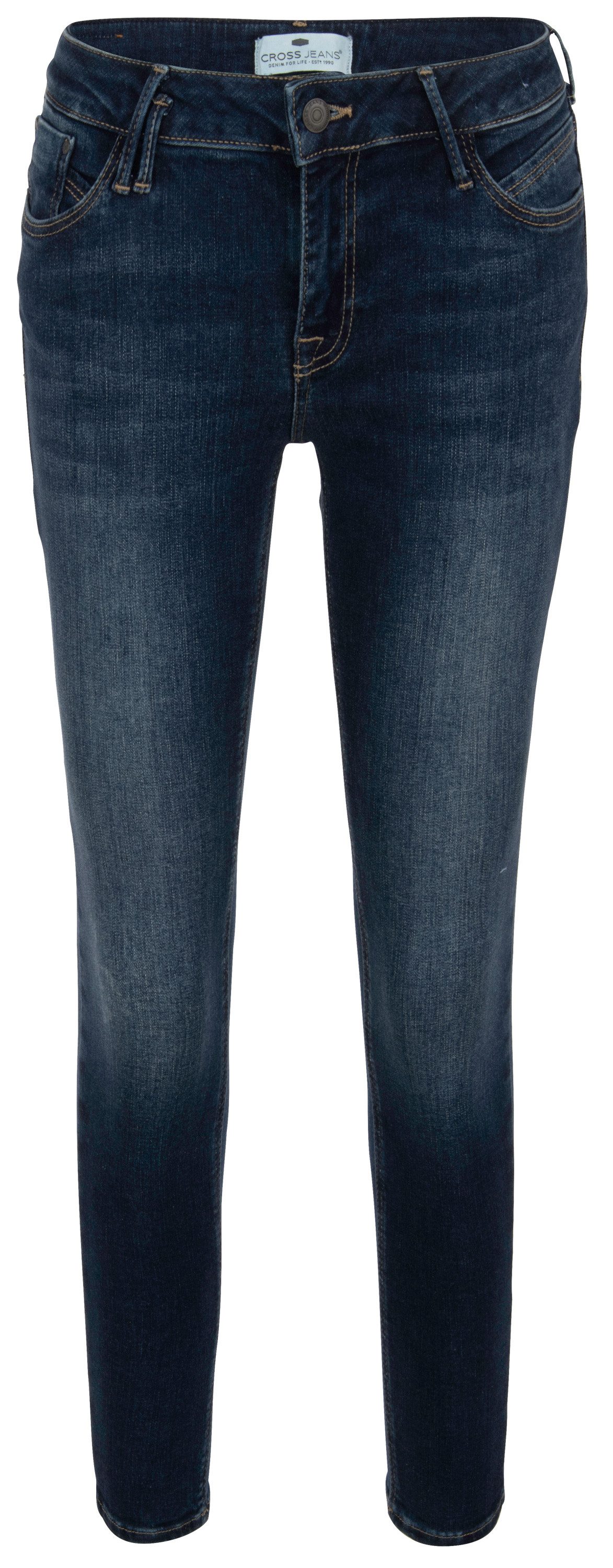 CROSS JEANS® Stretch-Jeans CROSS JEANS GISELLE dark blue P477-117