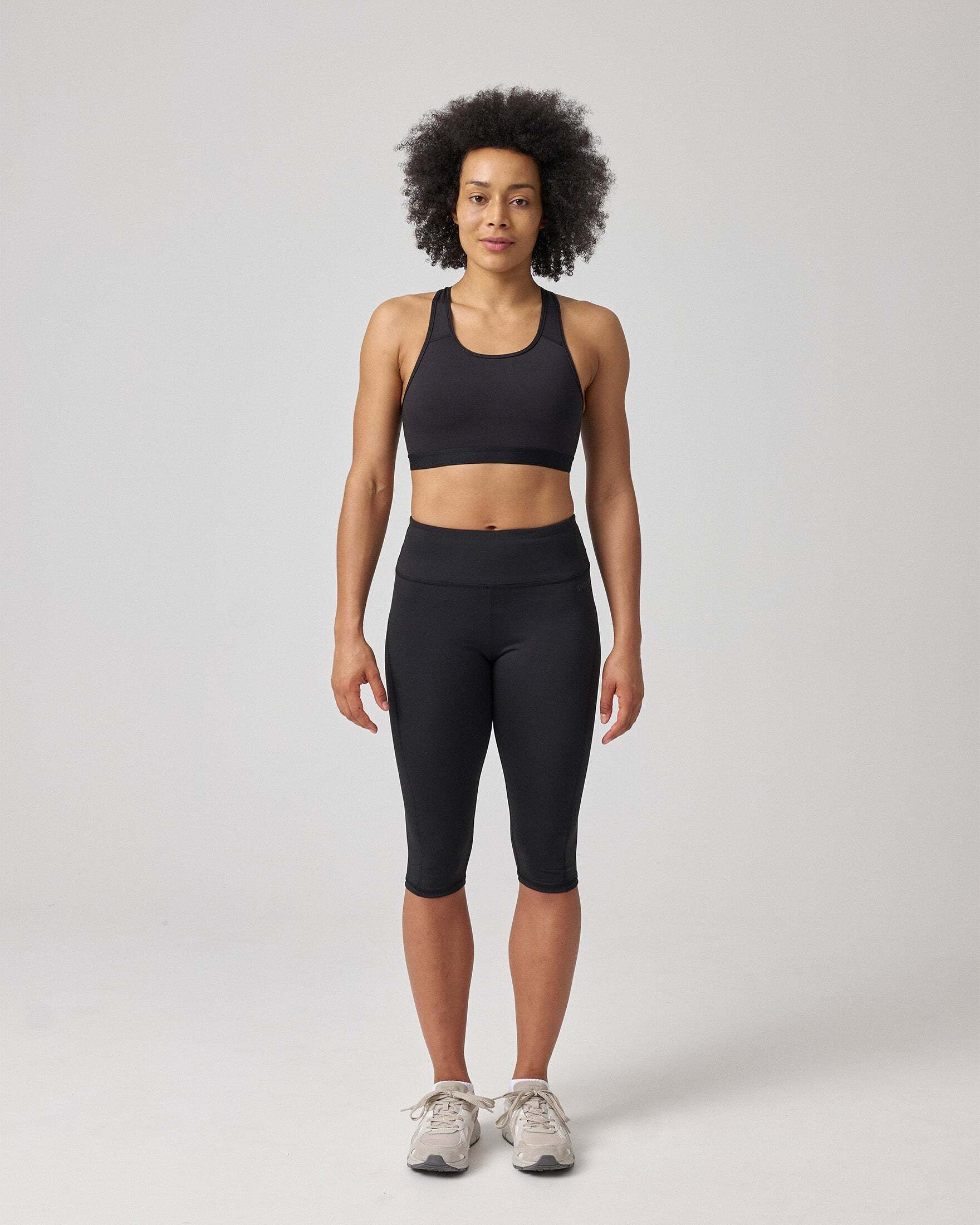 SNOCKS Sporthose Capri Sporthose (1-tlg) aus atmungsaktivem Material mit Sc günstig online kaufen