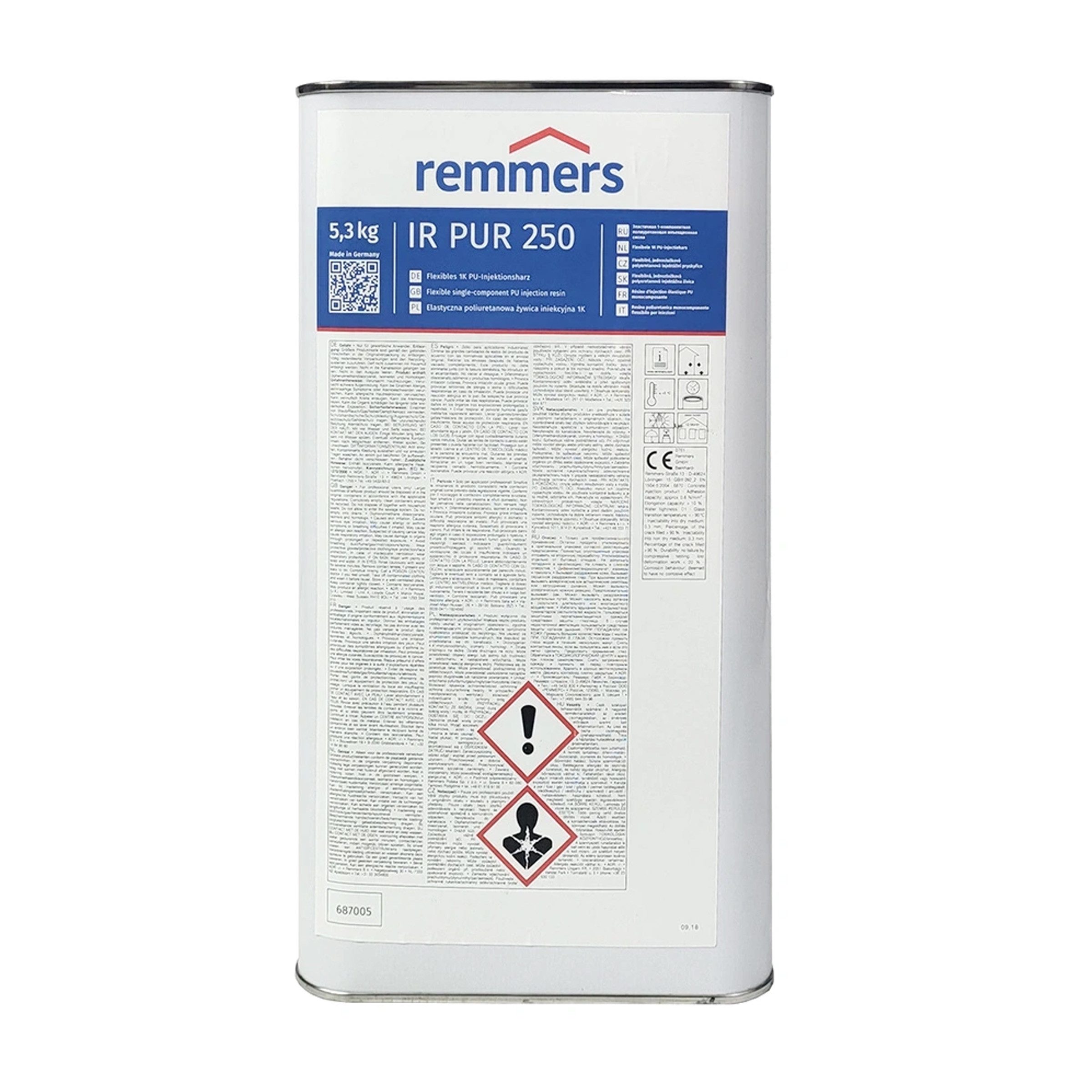 Remmers Dichtstoff Remmers IR PUR 250 - 5,3 kg Injektionsharz PU Abdichtung