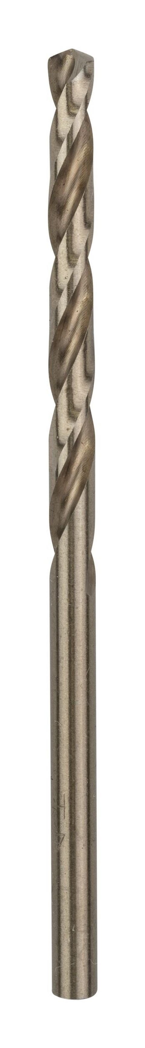 BOSCH Metallbohrer, (10 Stück), HSS-Co (DIN 338) - 4,5 x 47 x 80 mm - 10er-Pack