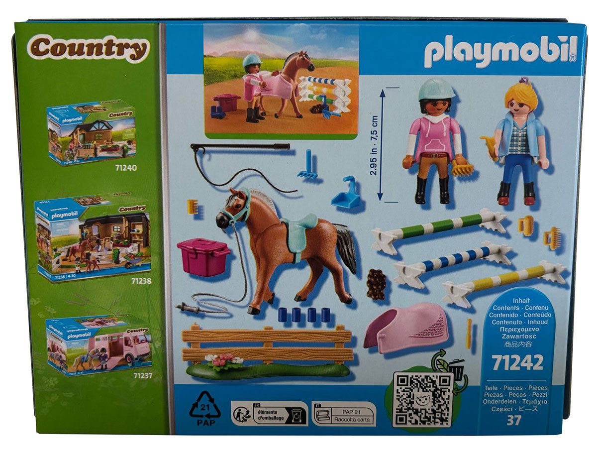 Playmobil® Spielfigur Playmobil Country Reitunterricht, 37 Teile, Reit und günstig online kaufen