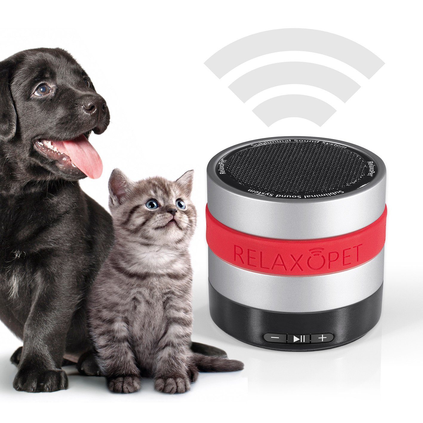 RelaxoPet Tier-Beschäftigungsspielzeug, Entspannungsgerät für Hund & Katze