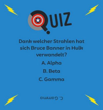 Michael Fischer Spiel, Kartenbox: Das große Quiz - Superhelden