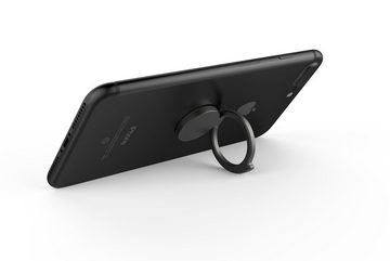 Kronya 360 Grad drehbarer Smartphone Fingerhalter Halter Halterung Ständer Smartphone-Halterung, (Einfache Montage)