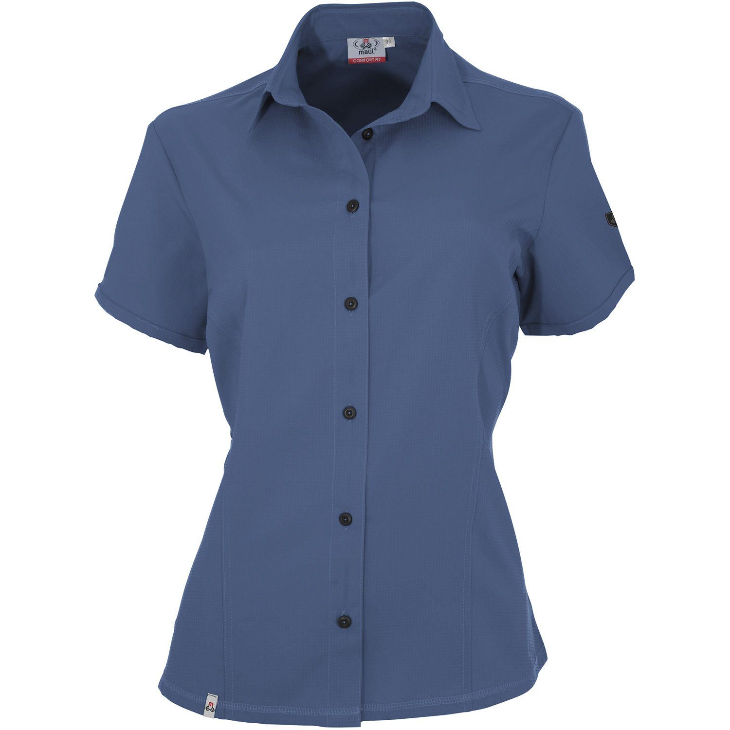 Maul Sport® Outdoorbluse Kurzarmbluse Oria Blau