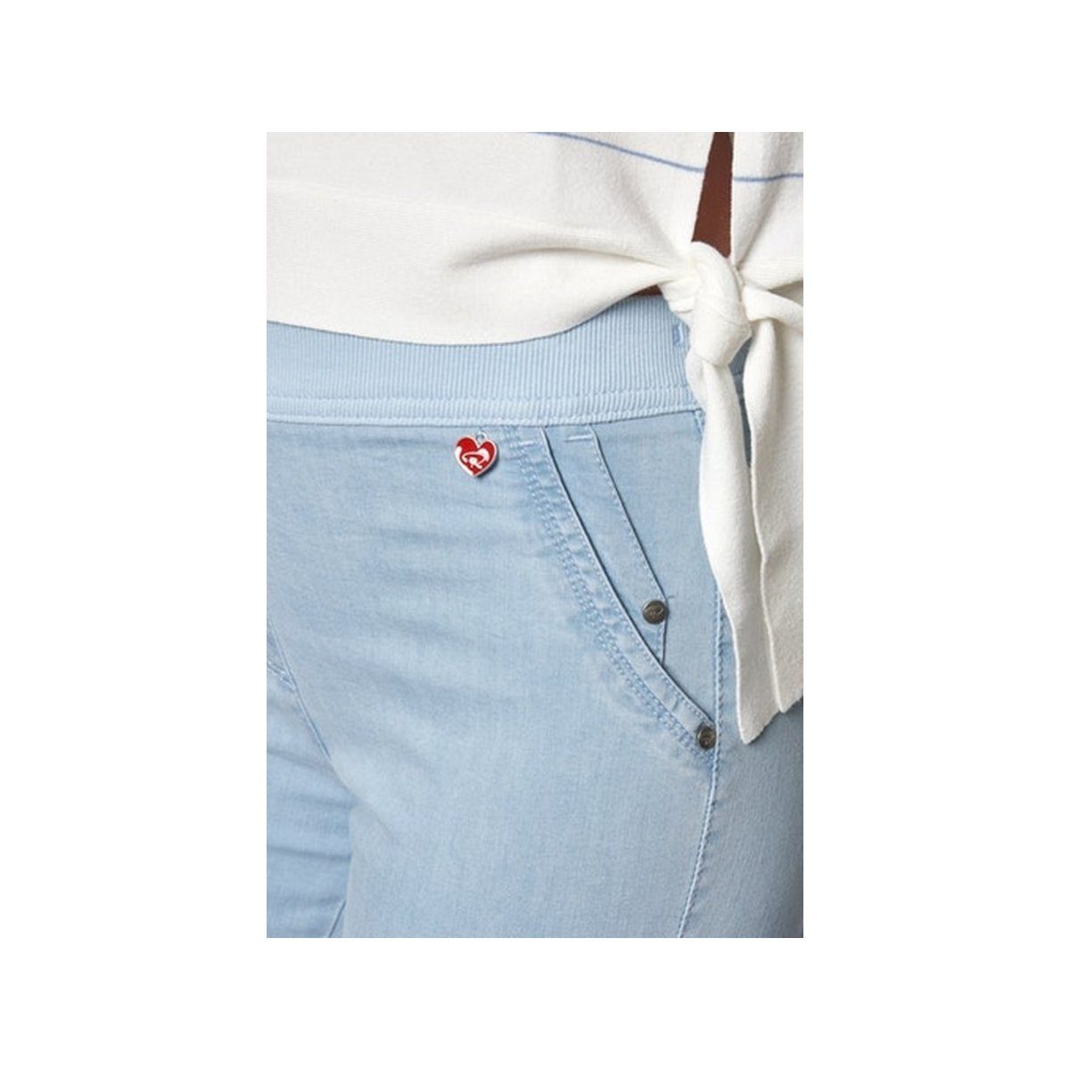 TONI 5-Pocket-Jeans hell-blau (1-tlg)