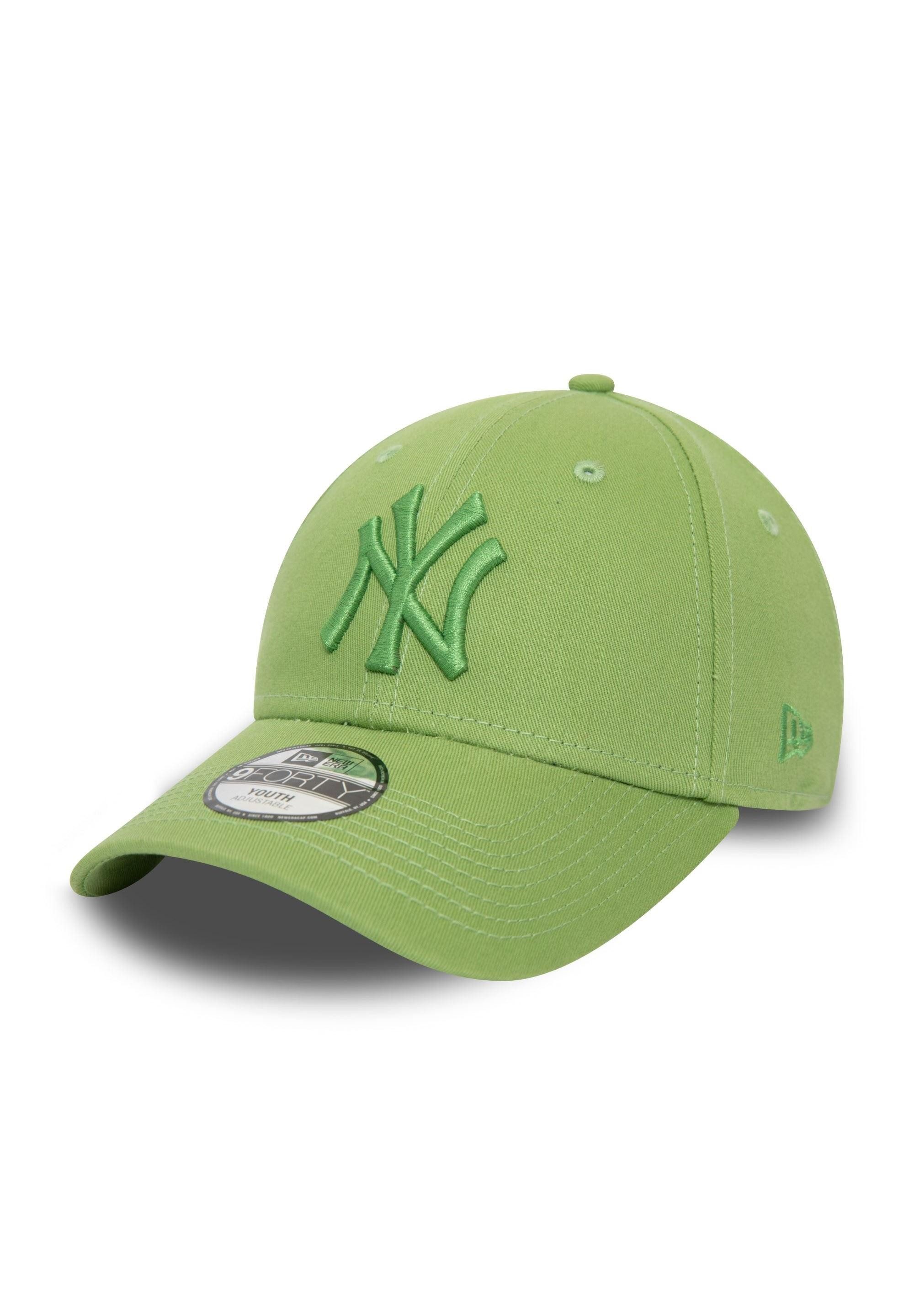 Baseball Cap New York Yankees MLB League Essential Tonal Grün 9Forty Verstellbare C