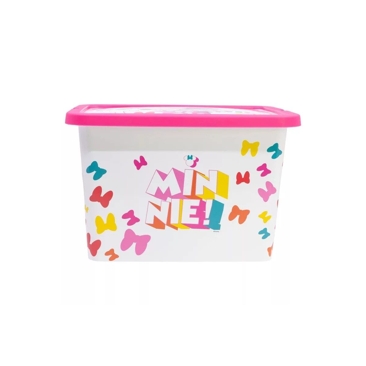 Disney Aufbewahrungsbox Disney Minnie Edgy Bows Kunststoff-Aufbewahrungsbox 7 L