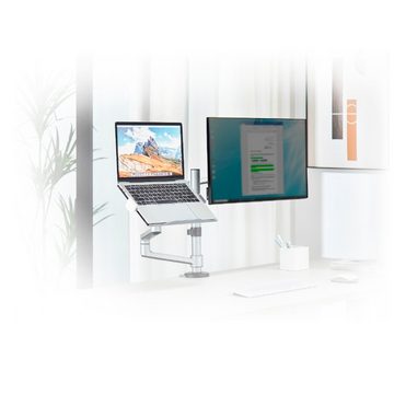 my wall HL52L Monitor-Halterung, (bis 32 Zoll, Packung, 1-teilig, Vollbeweglicher Tischhalter für Flachbildschirme & Laptop)