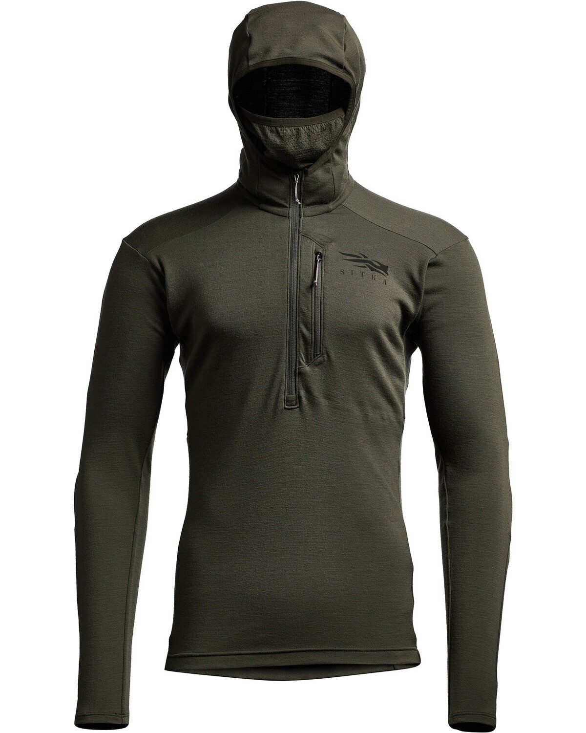 Sitka Gear Troyer Hoodie Intercept Merino