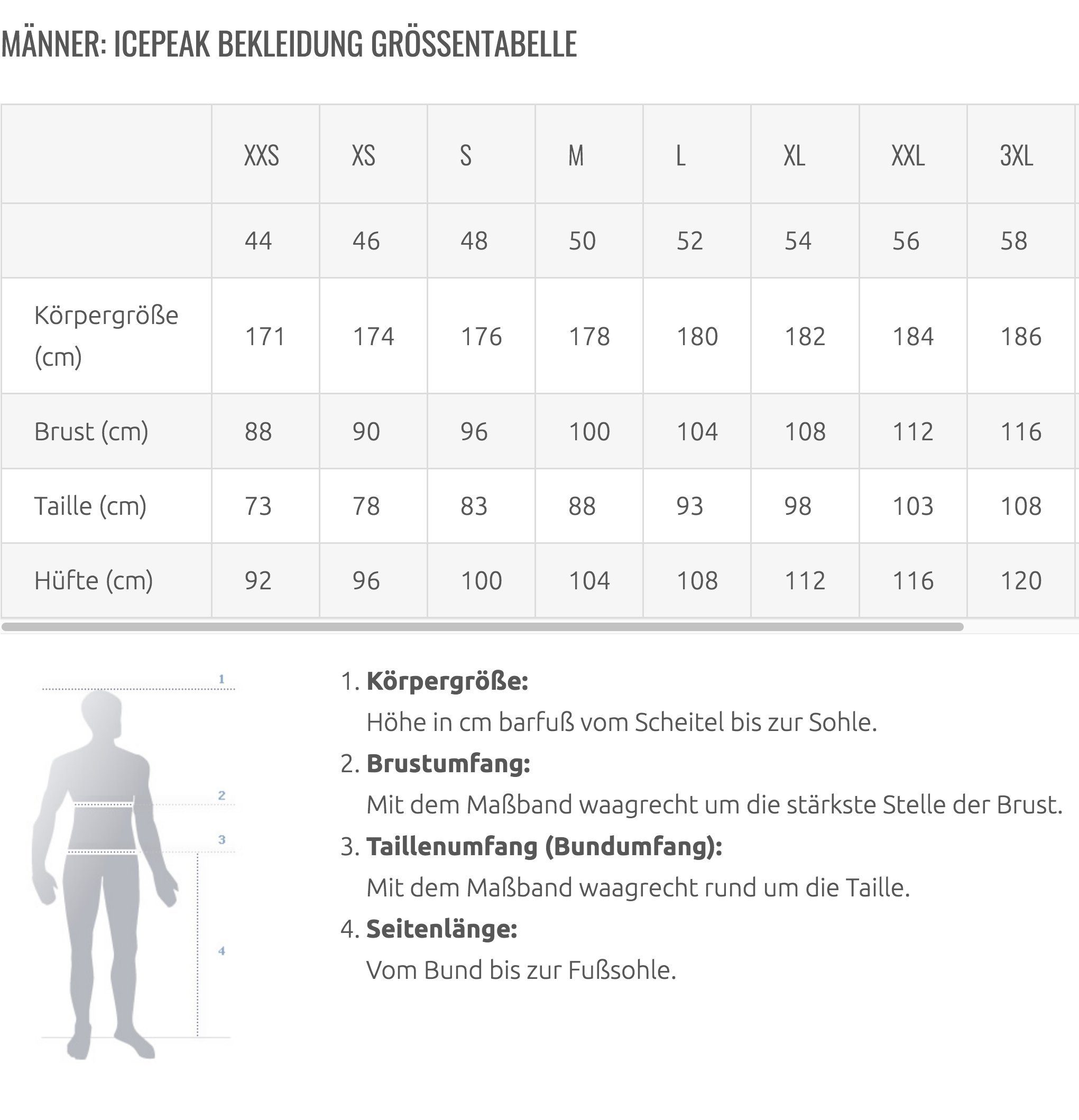 Icepeak Funktionsweste ICEPEAK BERGHEIM
