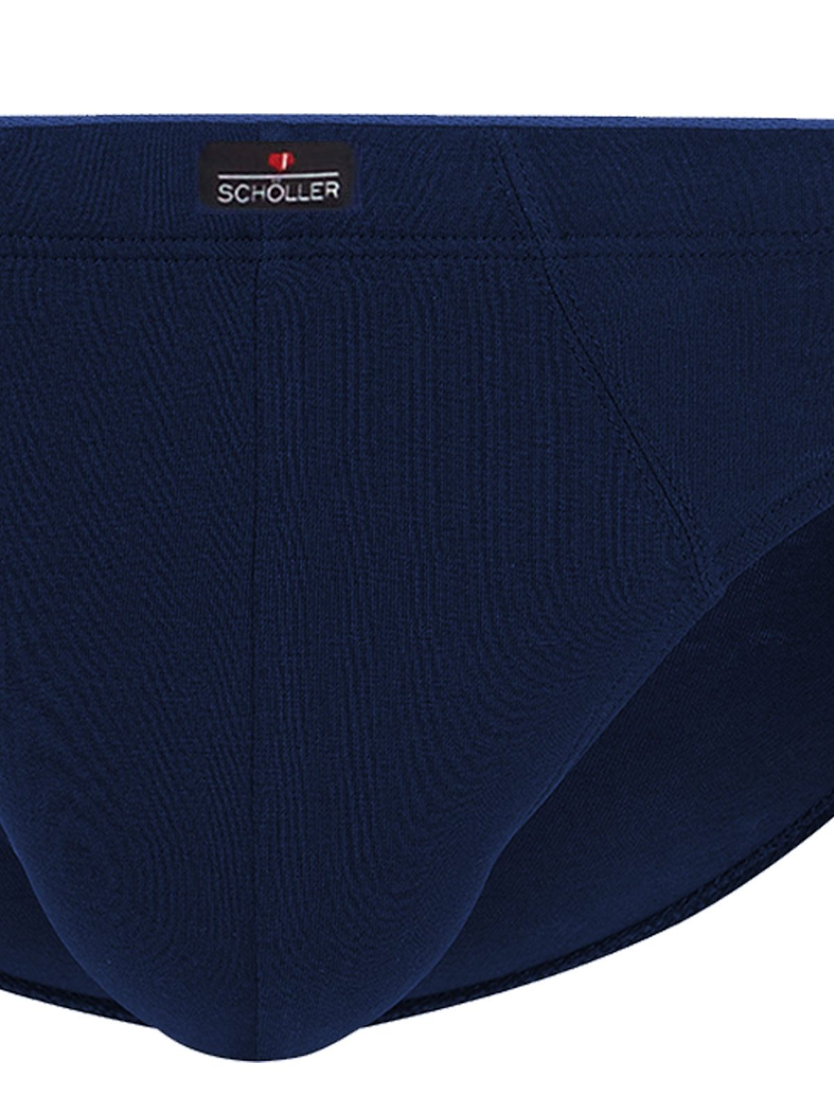 Schöller Slip 3er Pack Herren Slip Baumwolle-Elasthan (Packung, 3-St) -