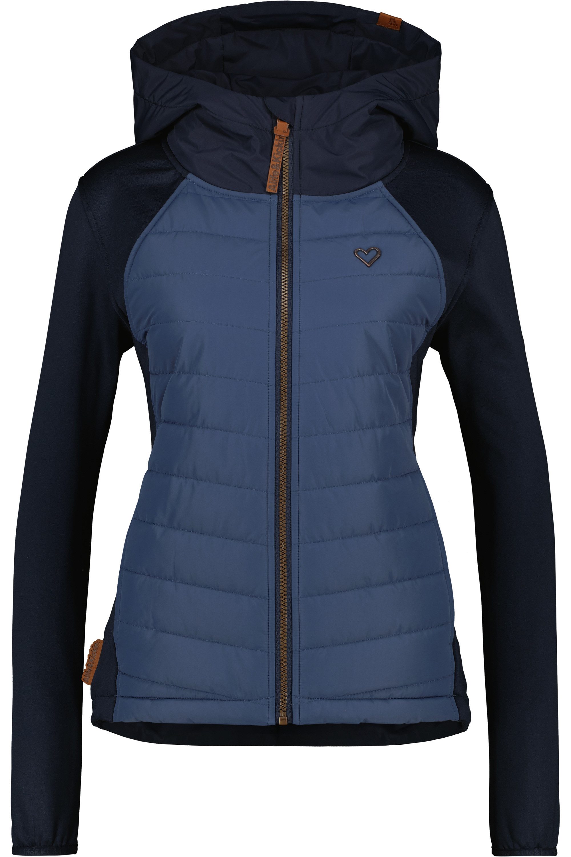 Alife & Kickin Sommerjacke Damen SoleneAK A Übergangsjacke, Fleecejacke, Jacke Hybrid Übergangsjacke mit regulierbarem Gummizug, atmungsaktiv