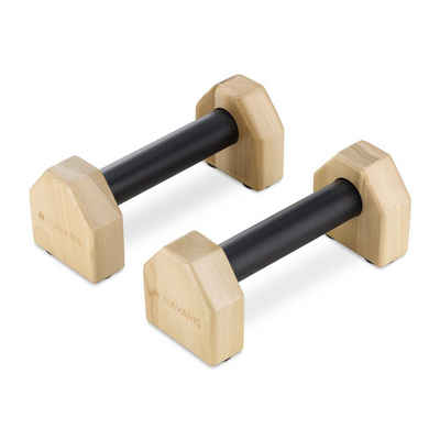 Navaris Liegestützgriffe Holz-Parallettes mit Antirutsch-Griffen - Calisthenics (1-St)