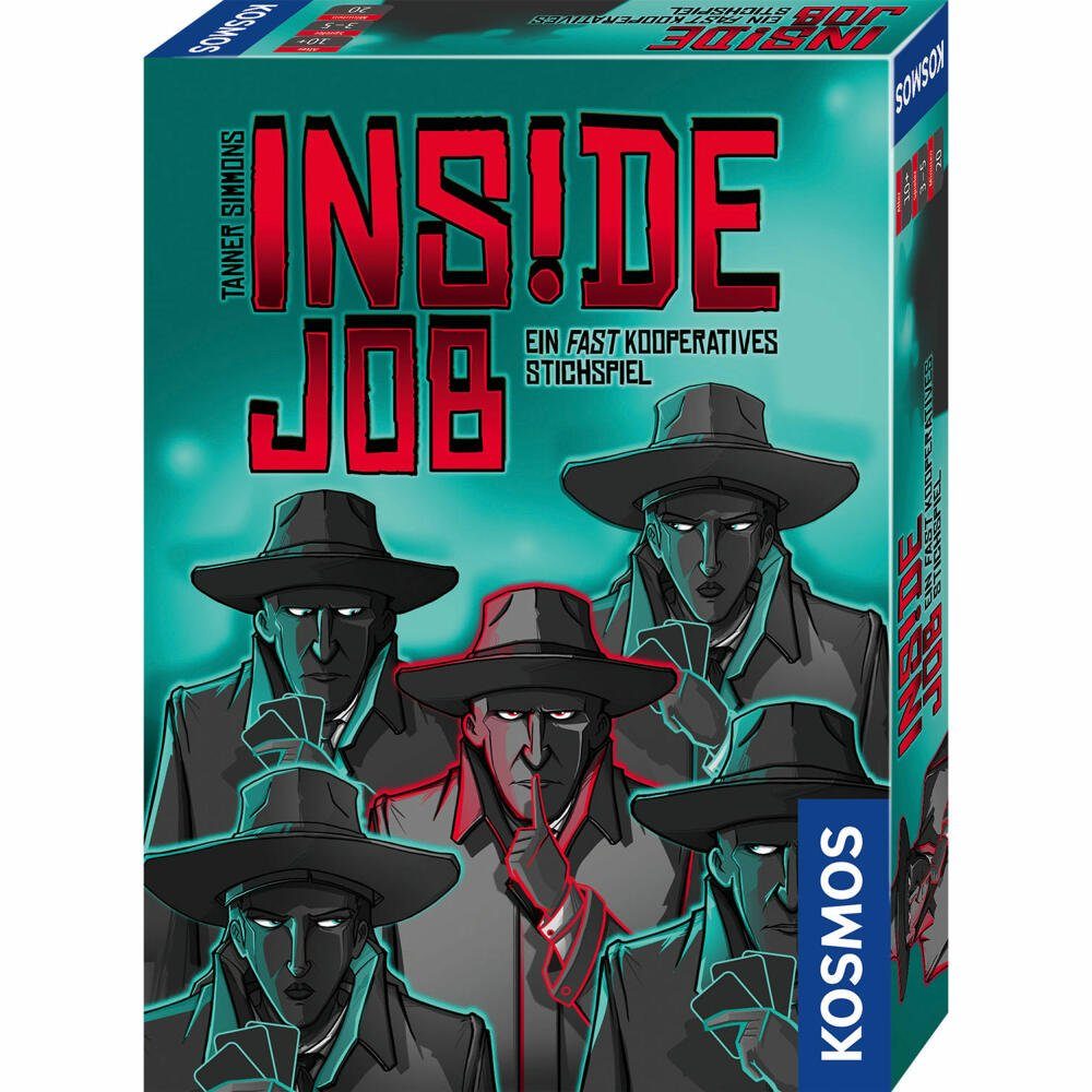 Kosmos Inside Job – Gioco Da Tavolo Di Spionaggio E Tradimento Per 3-5 Giocatori, Durata 20 Minuti, Dai 10 Anni In Su Con Variante A 2 - 5