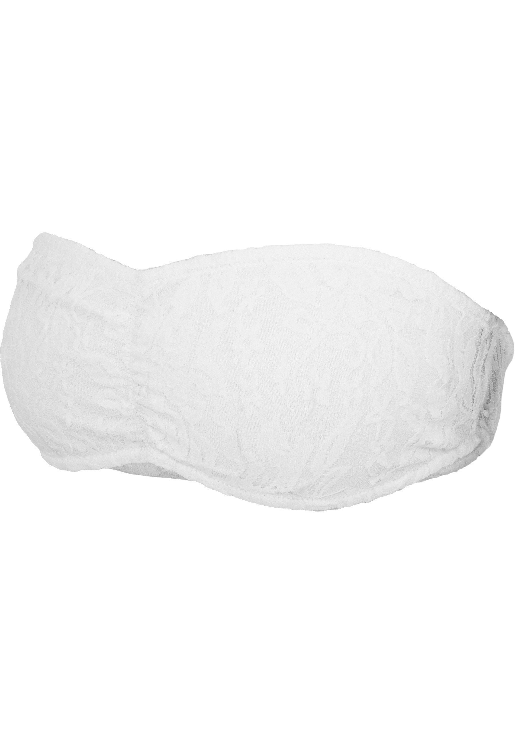 URBAN CLASSICS Sport-BH Urban Classics Damen Ladies Laces Bandeau