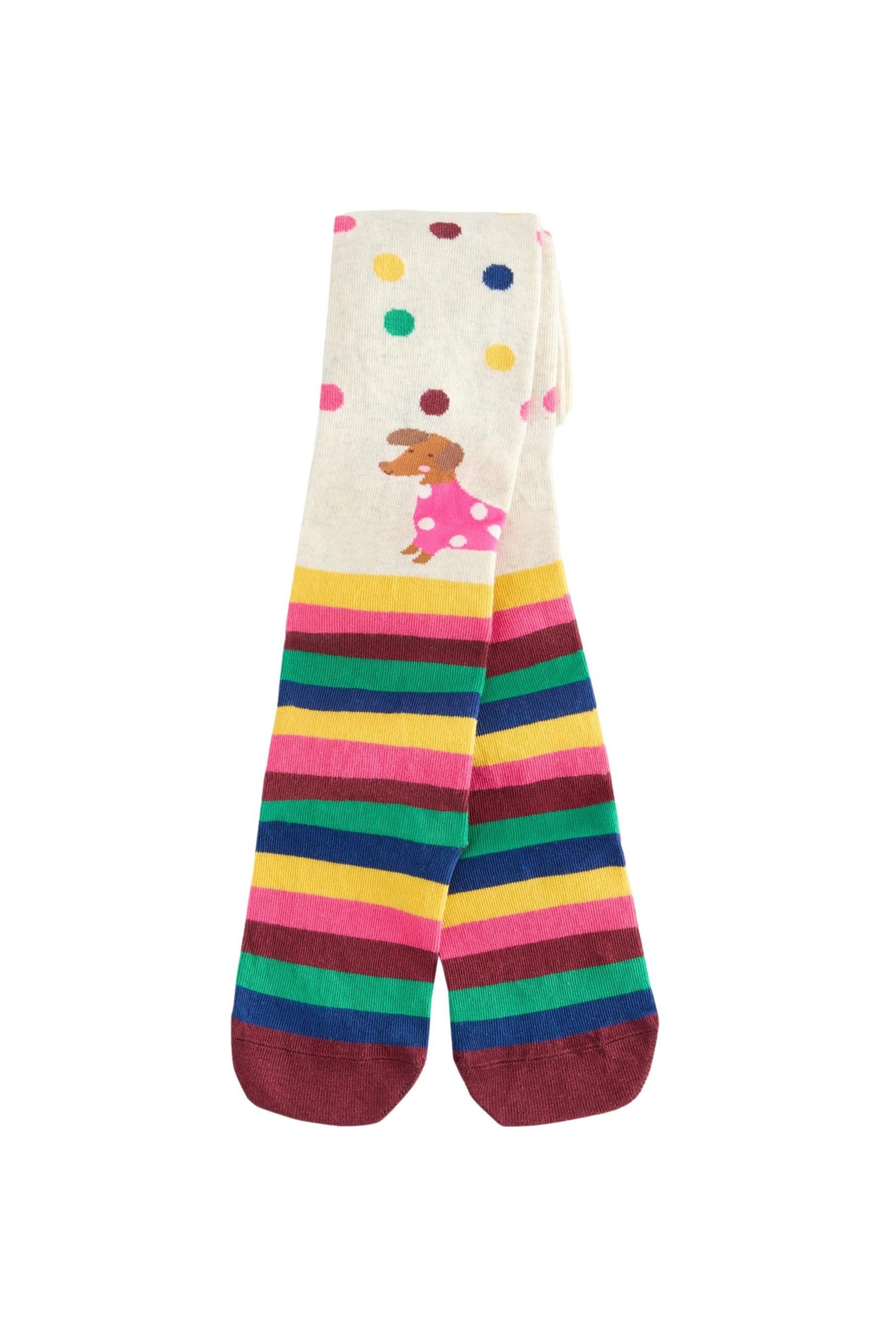 Strumpfhose Strumpfhose mit Baumwolle und Hunde-Motiv