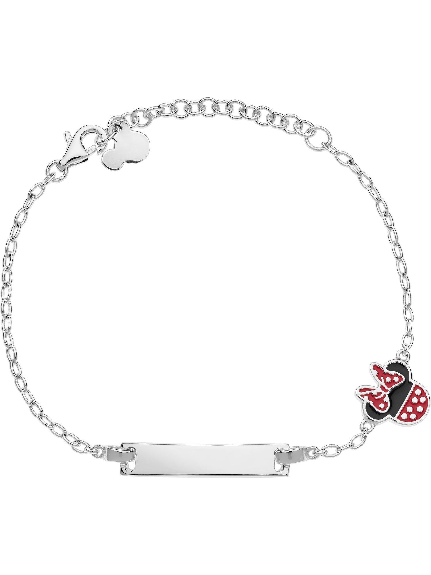 DISNEY Jewelry Silberarmband Disney Damen-Armband 925er Silber Minnie Mouse, Modern