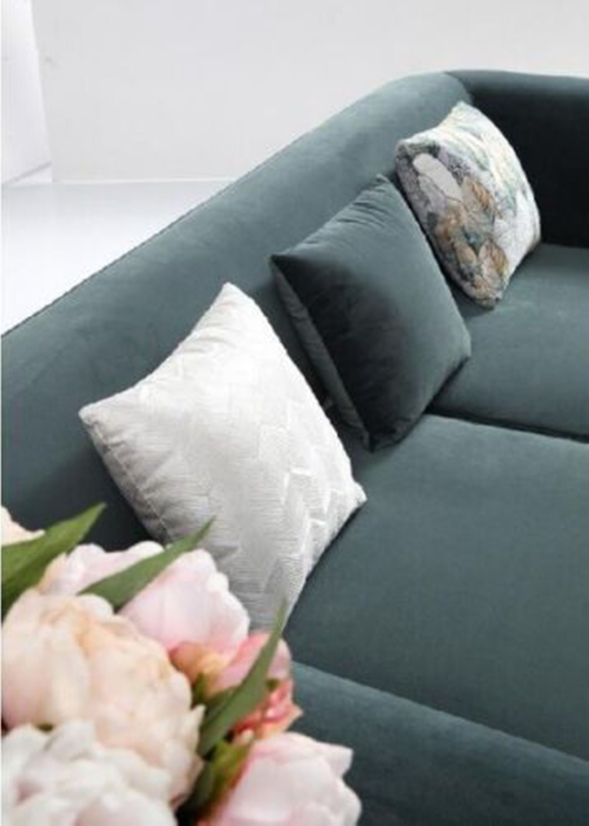 JVmoebel Sofa Luxus Grüne Sofagarnitur Made in Neu, Europe Edelstahl mit Sitzer 3+2+1 Design