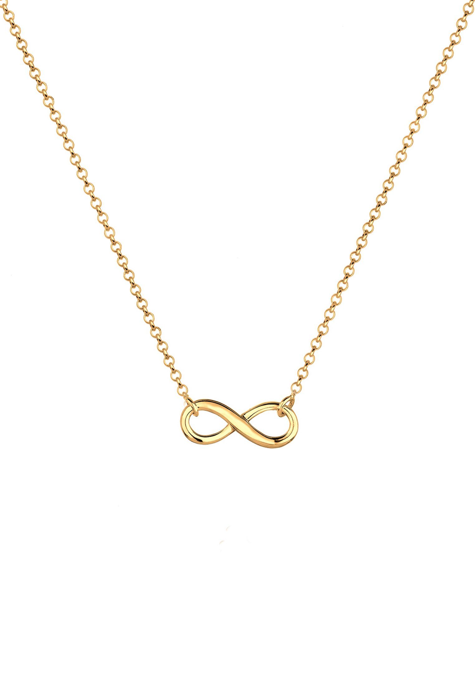 Elli Choker Infinity Symbol Unendlichkeit 925 Silber