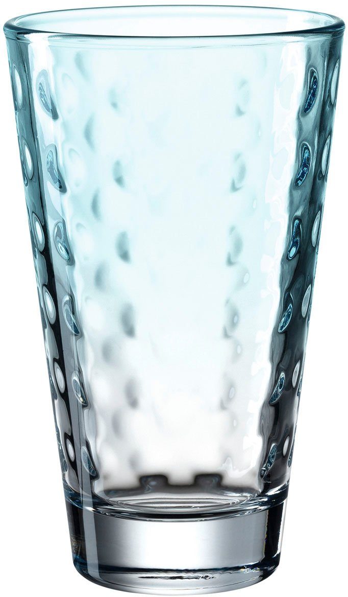 LEONARDO Longdrinkglas OPTIC, Glas, 300 ml, 6-teilig