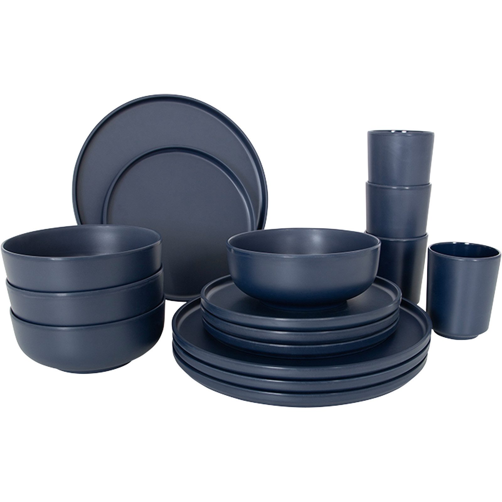 Geschirr-Set Melamin Campinggeschirr Set Patom