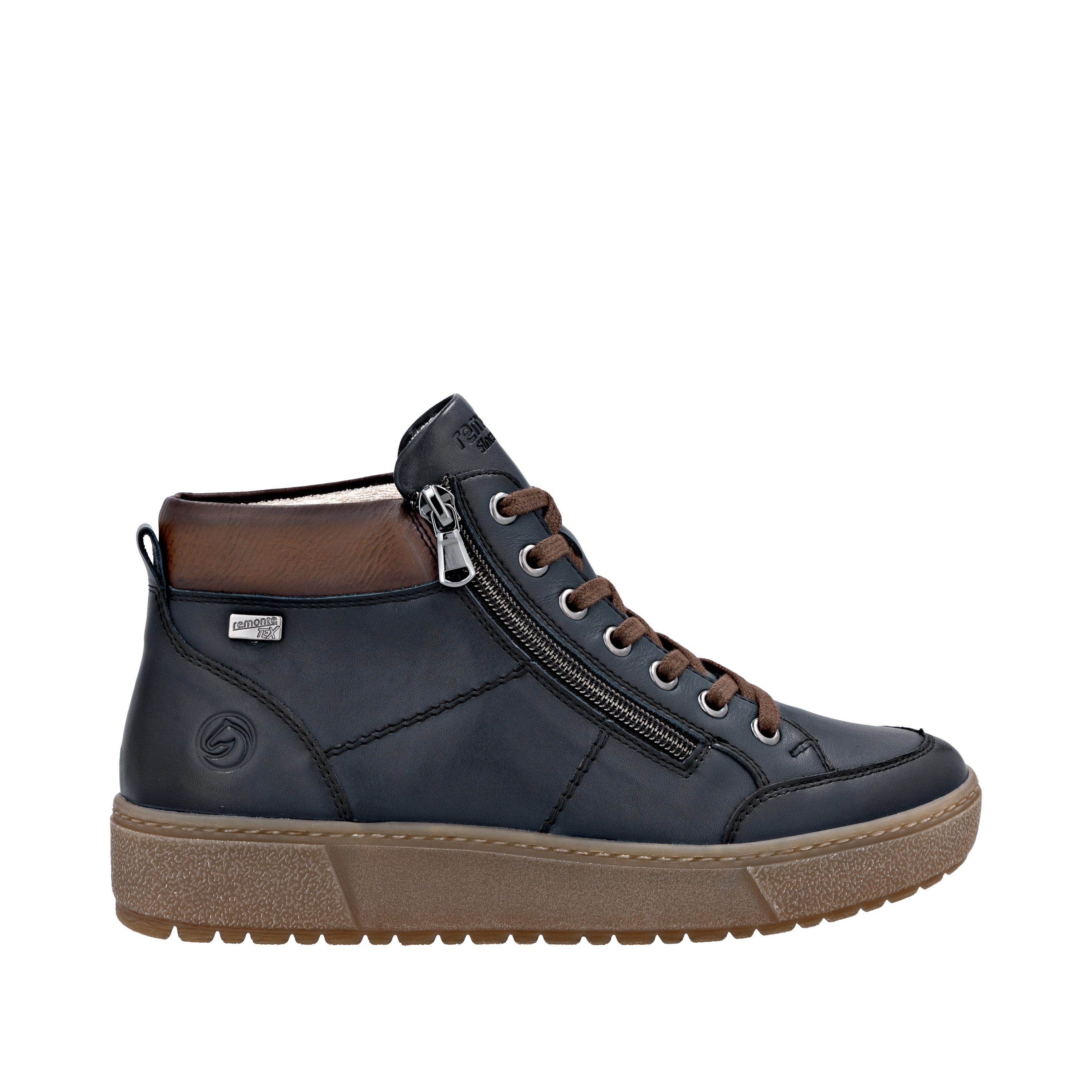 Remonte Plateausneaker Winterstiefelette, Casual Boots mit wasserabweisender TEX-Membran