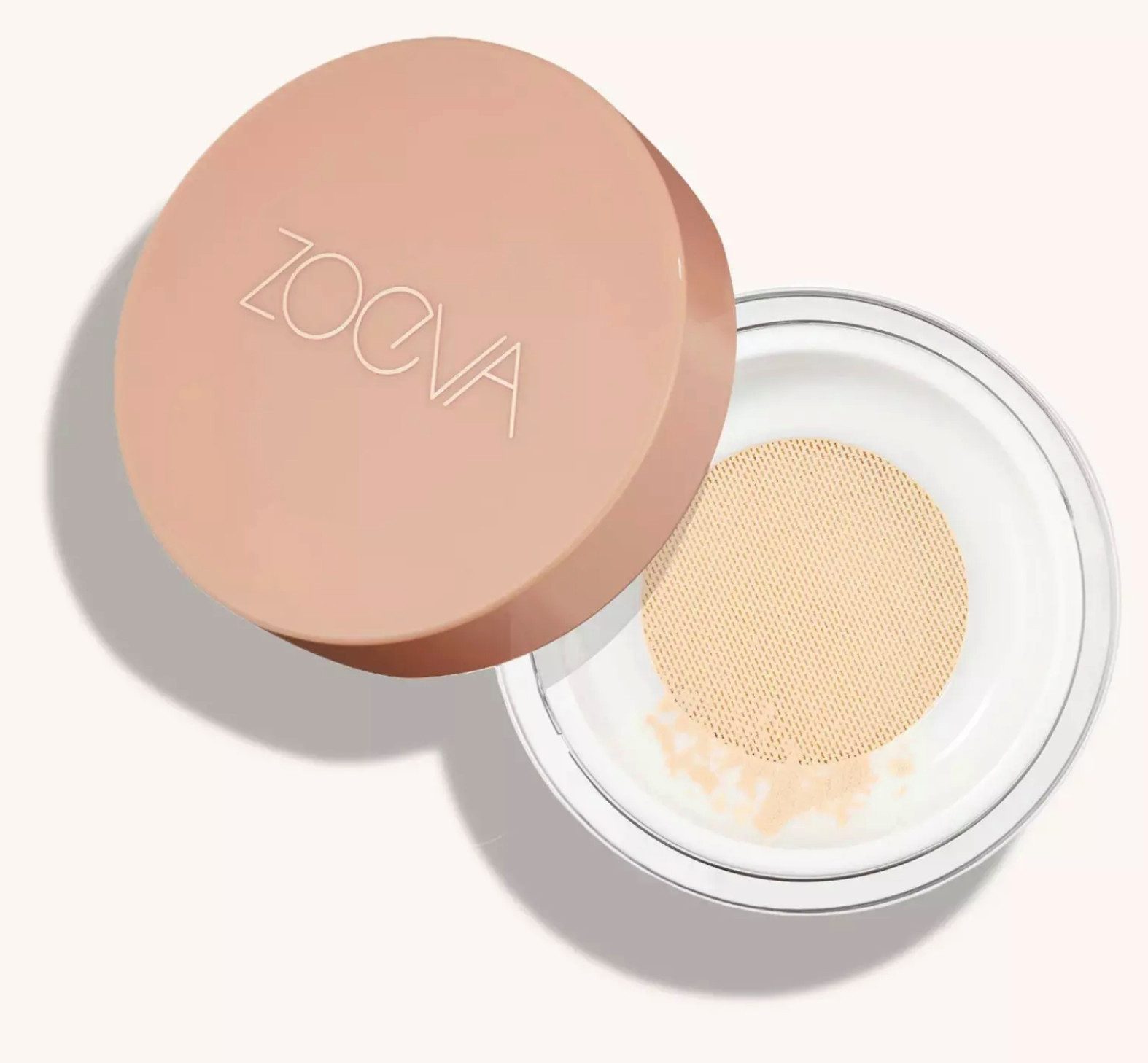 ZOEVA Puder Authentik Gesichtspuder Fixierpuder Finishing Powder Make-up 14 g, Mit integriertem Sieb zur dosierten Entnahme