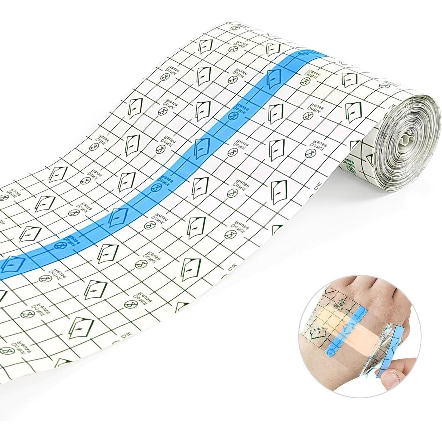 LuxusKollektion Stützbandage Pflaster wasserdicht transparent elastisch 15cm 10m Rolle 15*100cm