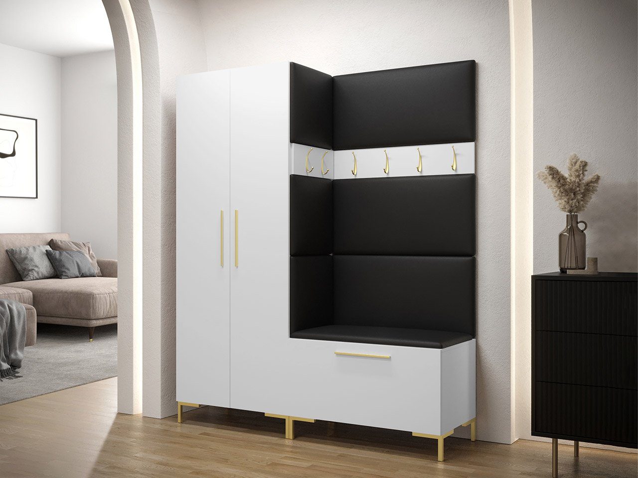 MIRJAN24 Garderoben-Set Zilion I, (Komplett-Set, Drehtürenschrank, günstig online kaufen